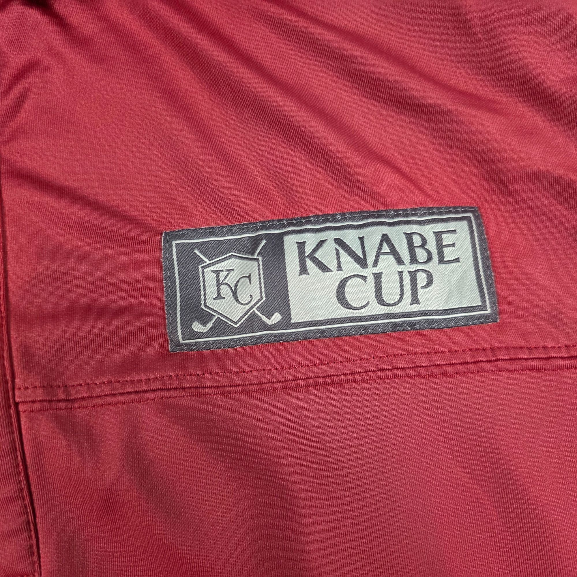Other Matte Grey Mens Size Large Red Golf Polo Shirt Knabe Cup Per Size US XL / EU 56 / 4 - 4 Thumbnail