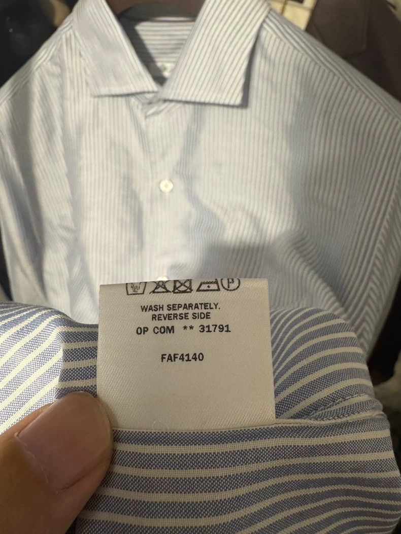 Loro Piana LORO PIANA Silk shirts Size L / US 10 / IT 46 - 4 Thumbnail