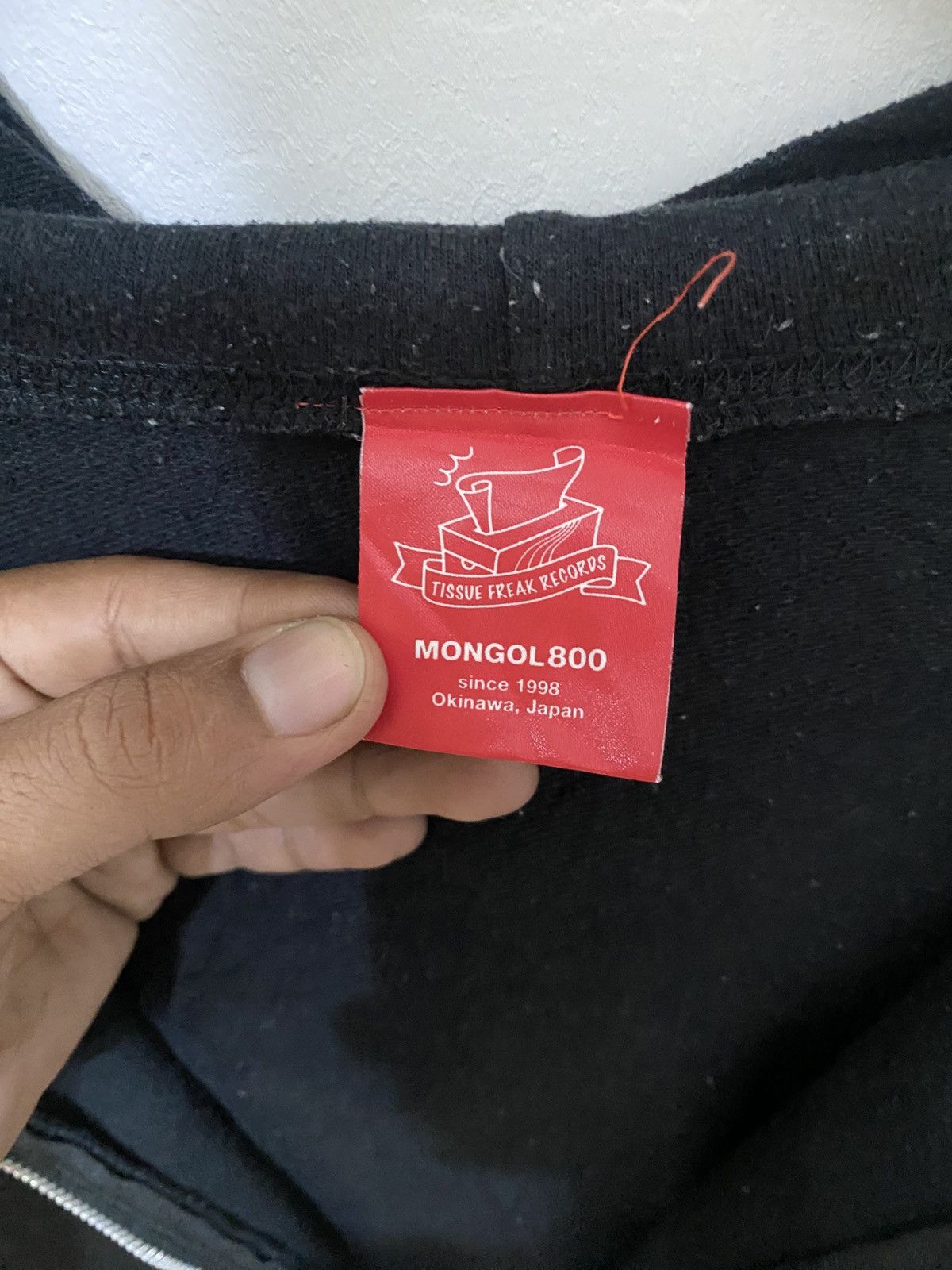 Japanese Brand Mongol800 LIVE Hoodie ♪ LIVE Towel people people tour 2015 Size US XL / EU 56 / 4 - 5 Thumbnail