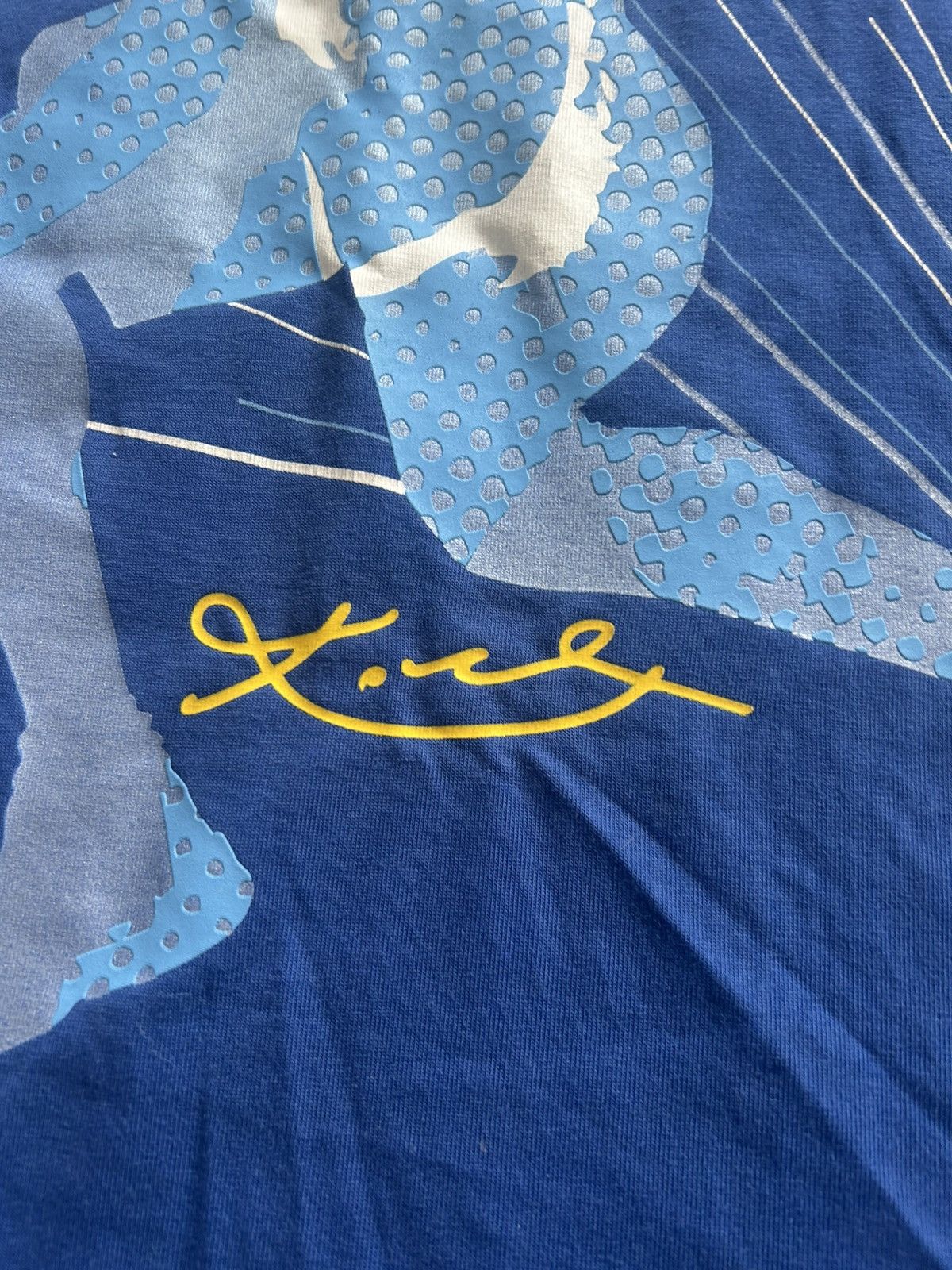 Nike RARE Nike Kobe Bryant Dunk Tee Blue Size US L / EU 52-54 / 3 - 3 Thumbnail