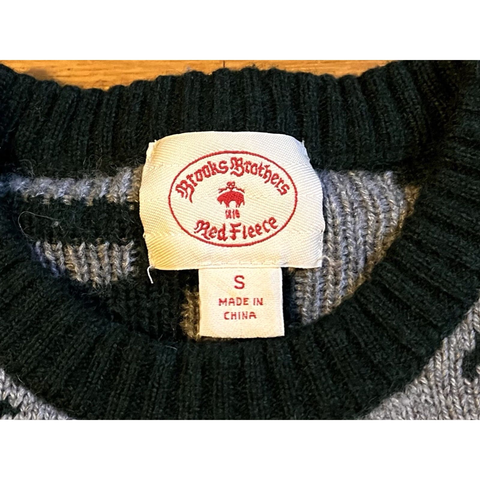 Brooks Brothers Brooks Brothers Red Fleece Snowflake Christmas Sweater Men’s Small Green Size US S / EU 44-46 / 1 - 5 Thumbnail