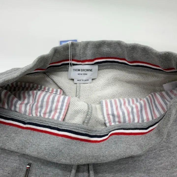 Thom Browne Thom Browne Classic Grey Knitted Sweatpants -2507 Size US 26 / EU 42 - 1 Thumbnail