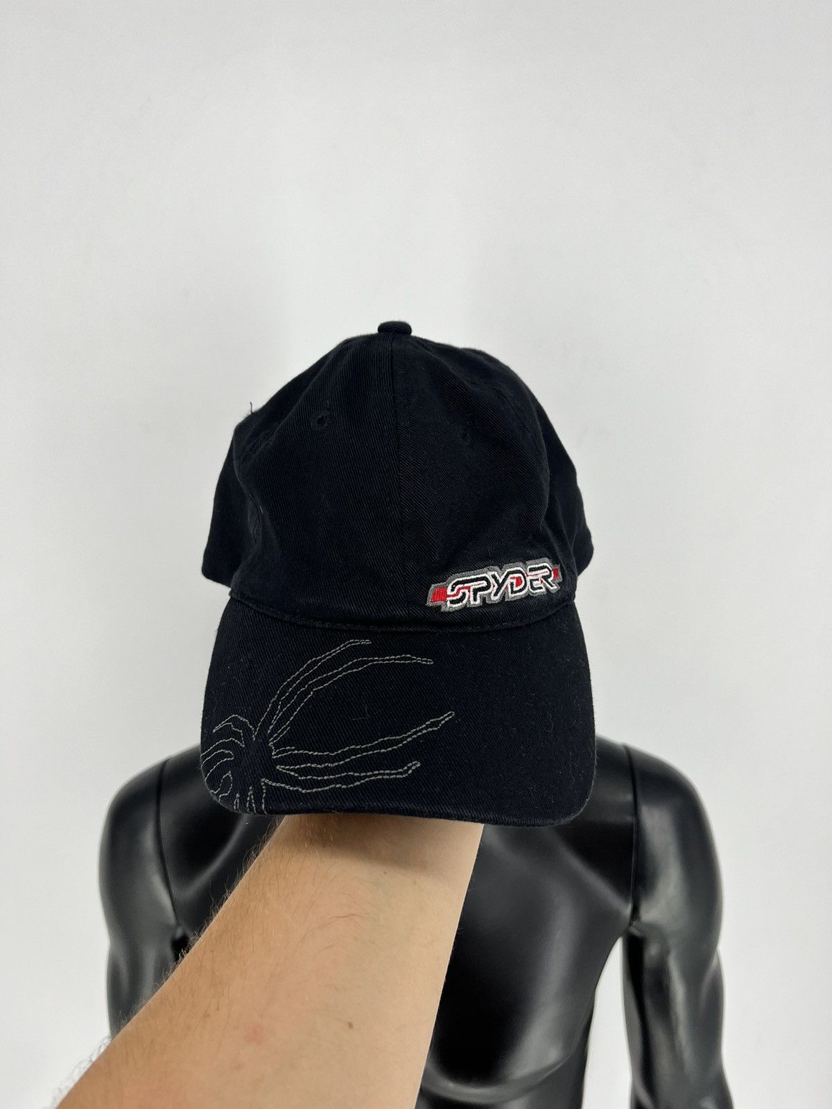 Spyder Vintage Y2k Streetwear Spyder Ball Cap Embroidered Mens Size ONE SIZE - 2 Thumbnail