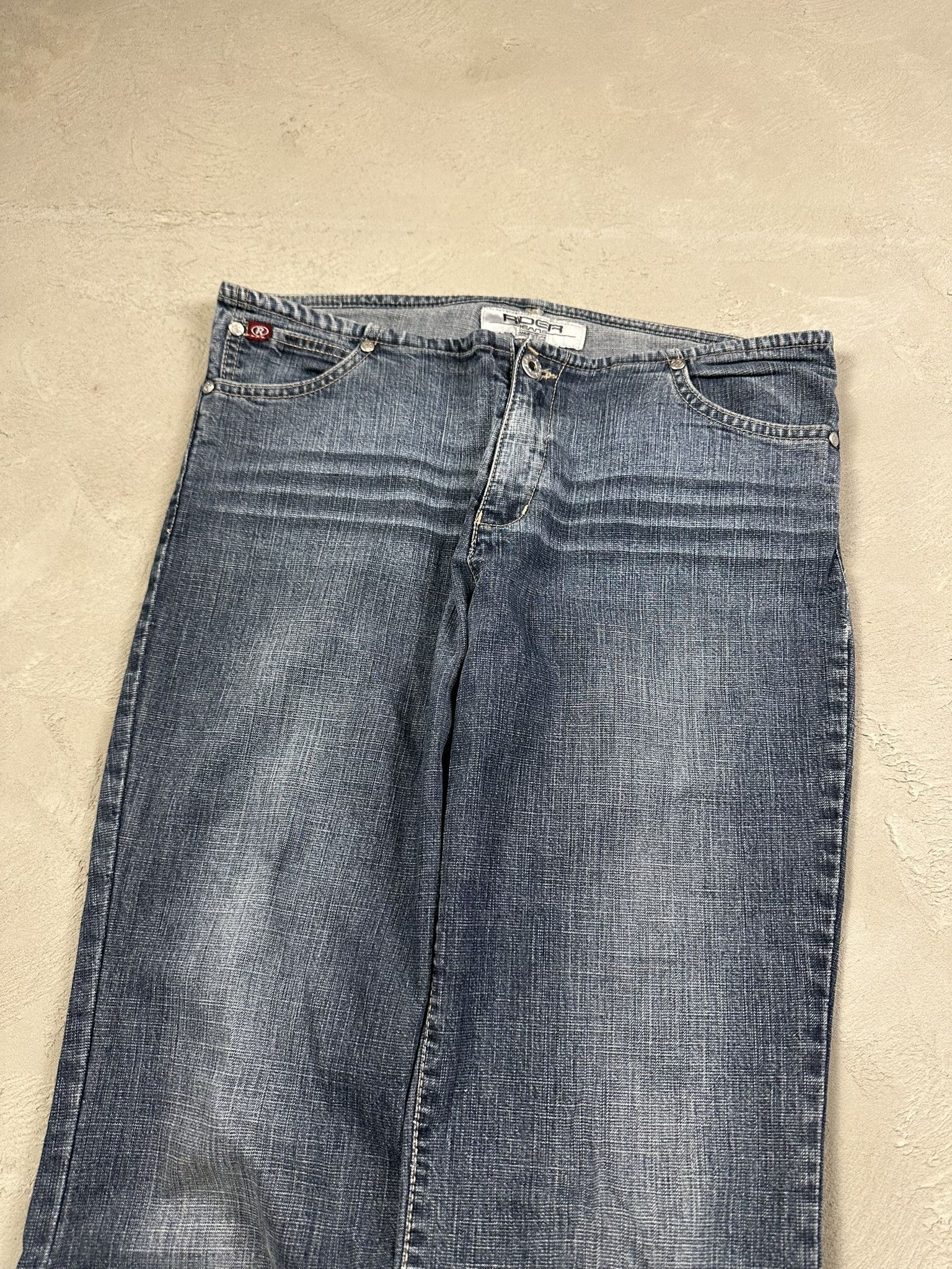 Japanese Brand Vintage Y2k Flaired Japanese Oversized Denim Pants Size US 32 / EU 48 - 3 Thumbnail
