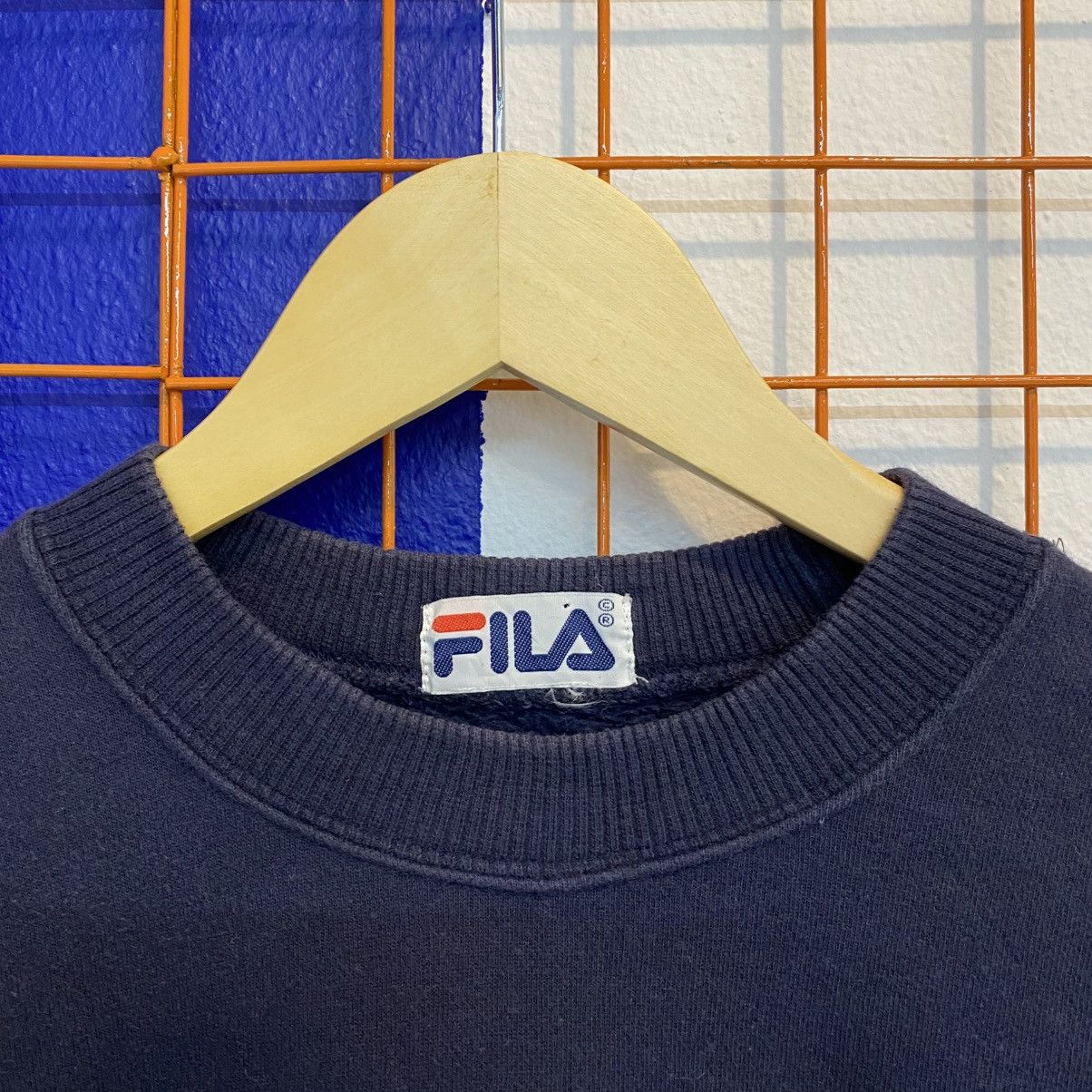 Fila × Vintage Vintage Fila Embroidery Sweatshirt Crewneck Big Logo Size US XL / EU 56 / 4 - 3 Thumbnail