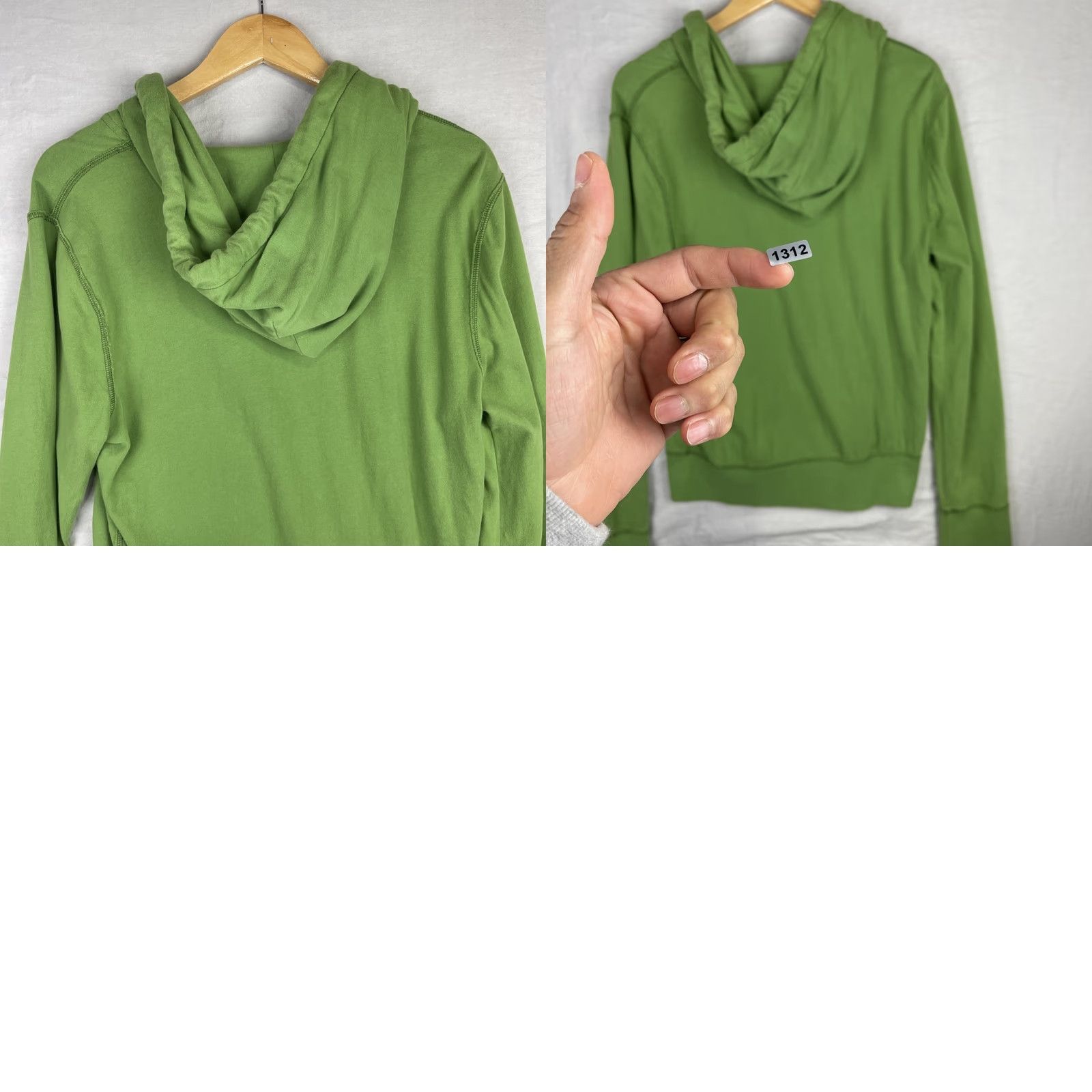 Abercrombie & Fitch VINTAGE Abercrombie & Fitch Hoodie Mens Small Green Athletic Dept Full Zip Sweater Y2K Size US S / EU 44-46 / 1 - 9 Thumbnail