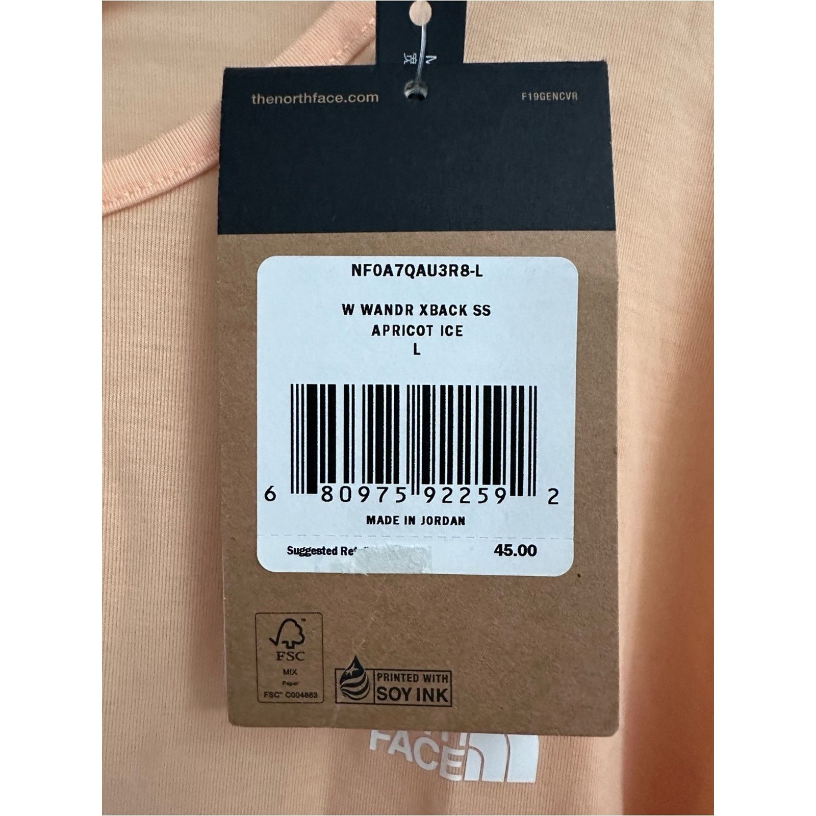 The North Face The North Face Wanderer Crossback S/S Tee Womens Large Size L / US 10 / IT 46 - 4 Thumbnail