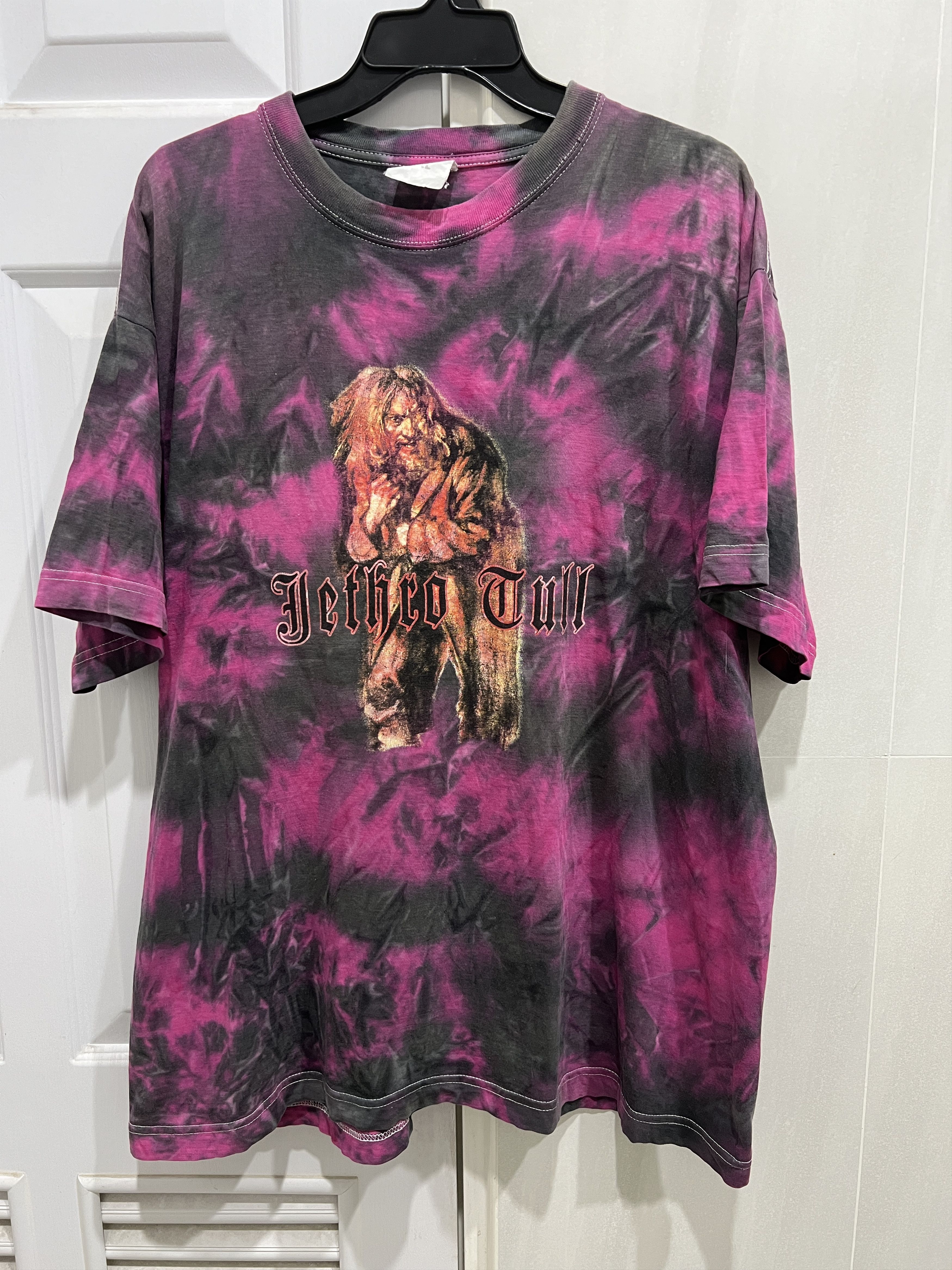 Vintage 2001 Jethro Tull World Tour Promo Tee 2XL Faded
