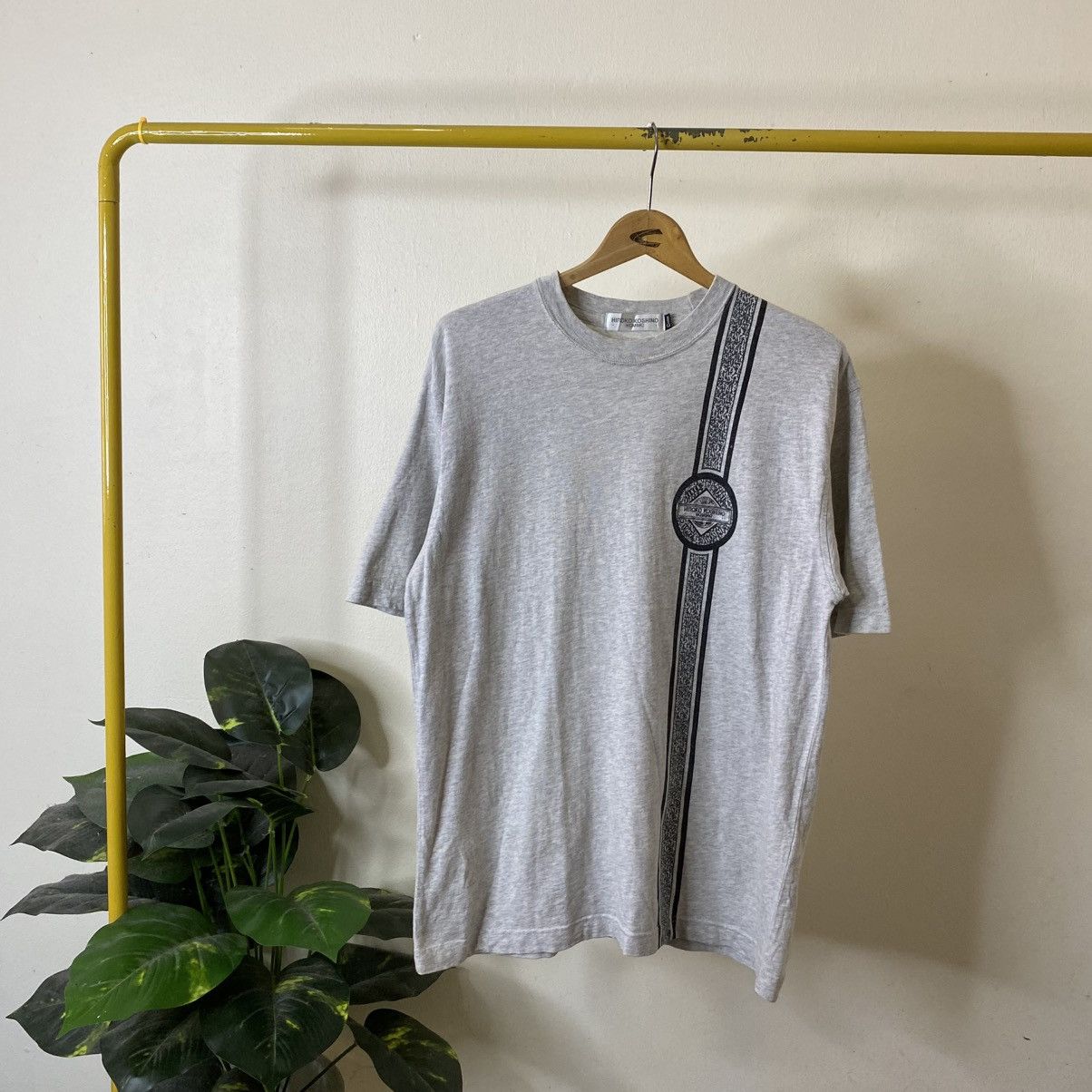Hiroko Koshino Homme Vintage 90s Hiroko Koshino Homme Graphic Tshirt Size US L / EU 52-54 / 3 - 1 Thumbnail