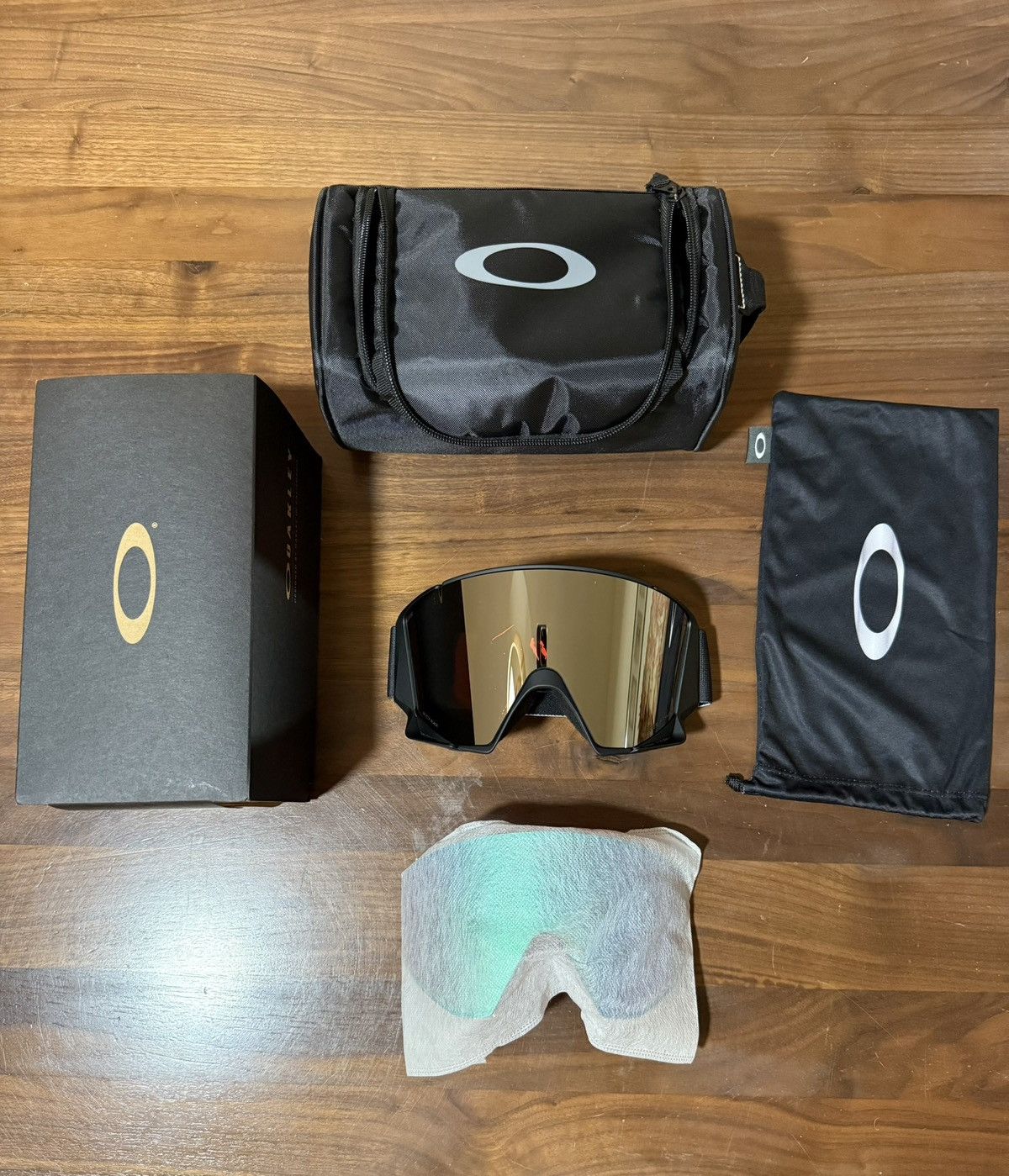 Kith × Oakley Kith x Oakley Flow Scape Snow Goggles in Black 3D-Molded Size ONE SIZE - 5 Thumbnail