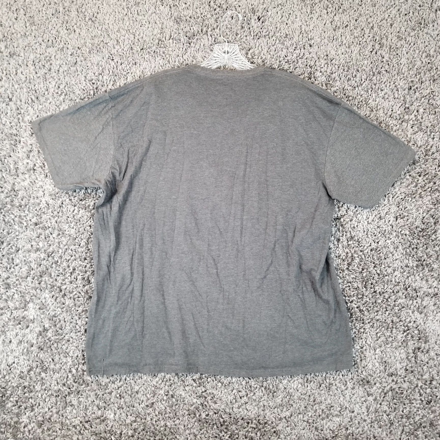 Vintage Super Mario Tee Mens 3XL Gray Graphic Tee Periodic Table Of Super Mario Size US XXL / EU 58 / 5 - 6 Thumbnail