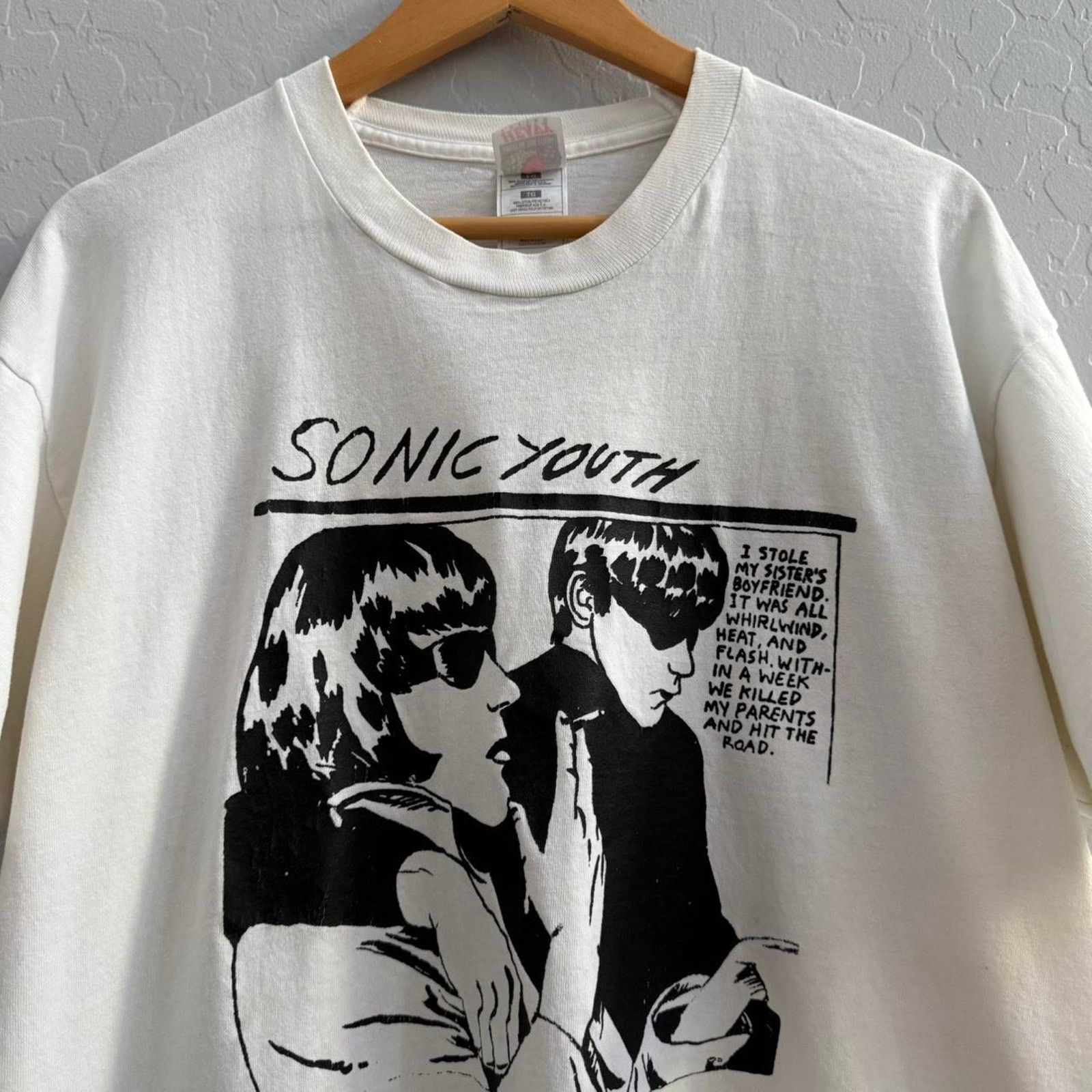 Fruit Of The Loom Vintage 90s sonic youth goo grail band tee Size US XL / EU 56 / 4 - 2 Thumbnail