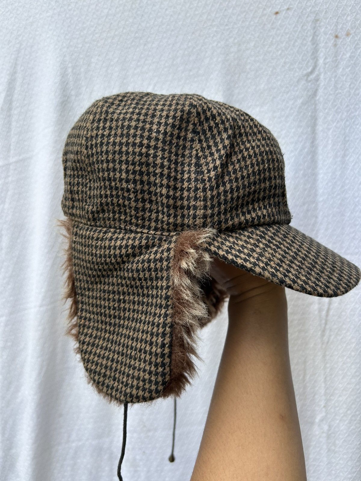 If Six Was Nine × Japanese Brand × Le Grande Bleu (L.G.B.) Comme Ca Ism Earflap Fur Style Hats Size ONE SIZE - 1 Thumbnail