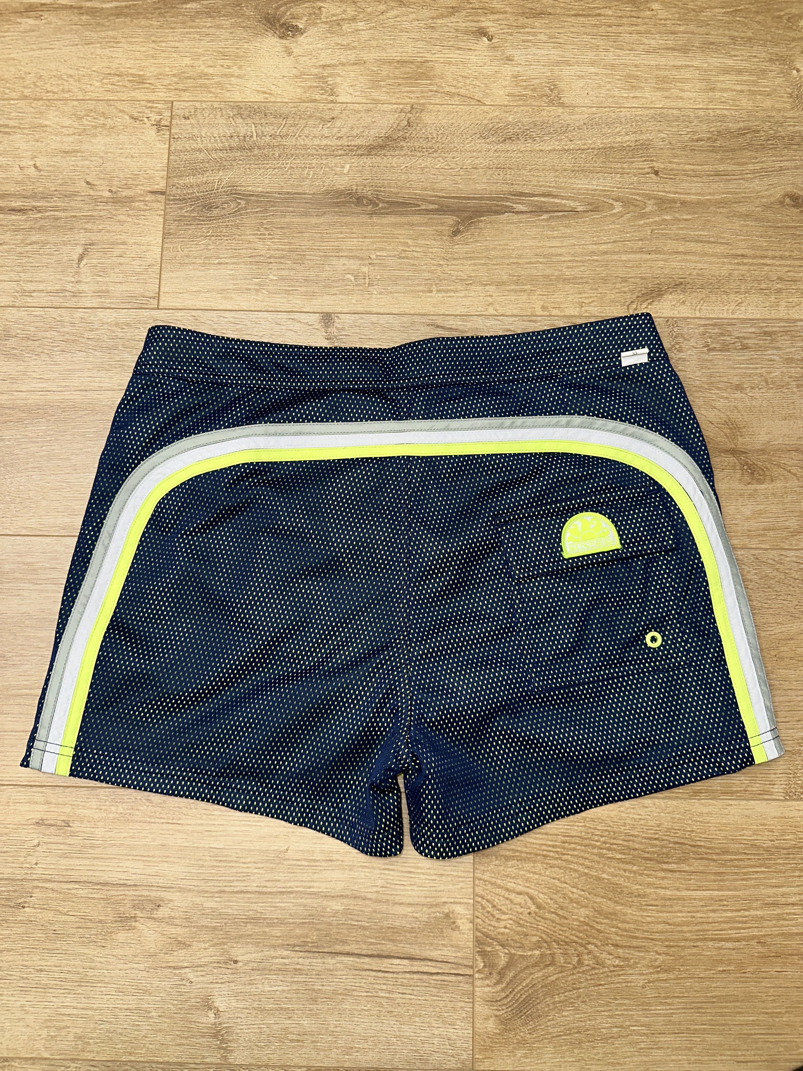 Sundek Sundek 33 Double Layer Mesh Swim Shorts Basketball Style 33 Size US 33 - 1 Thumbnail