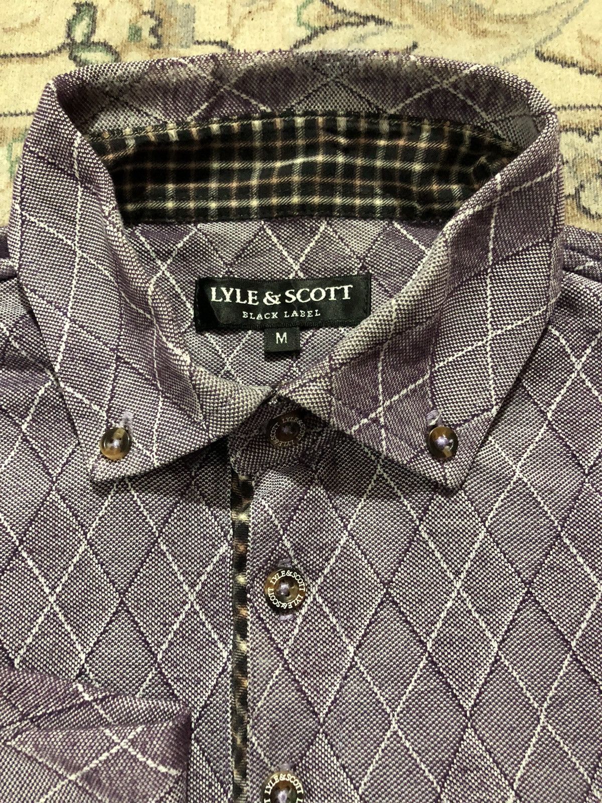 Black Label × Lyle & Scott × Vintage LYLE & SCOTT BLACK LABEL Size US M / EU 48-50 / 2 - 5 Thumbnail