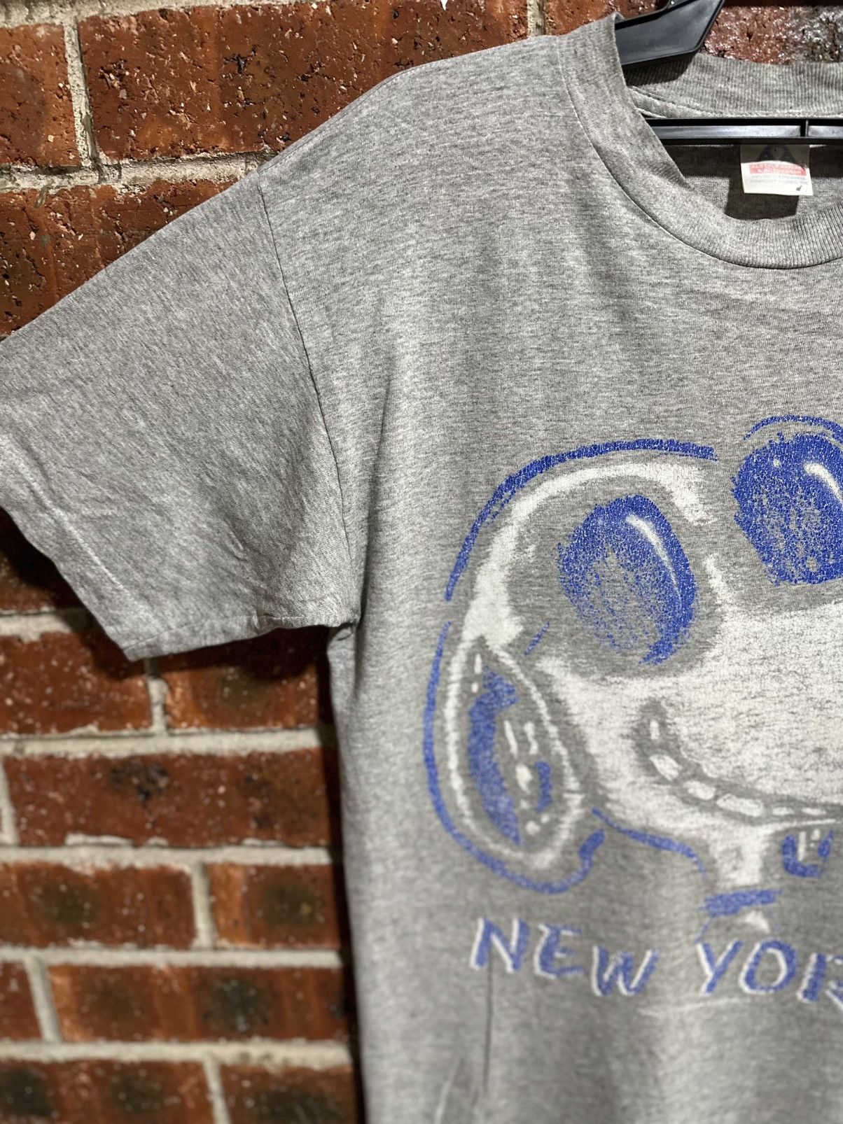 Peanuts Vintage Peanuts New York Faded Tee Size US L / EU 52-54 / 3 - 8 Thumbnail