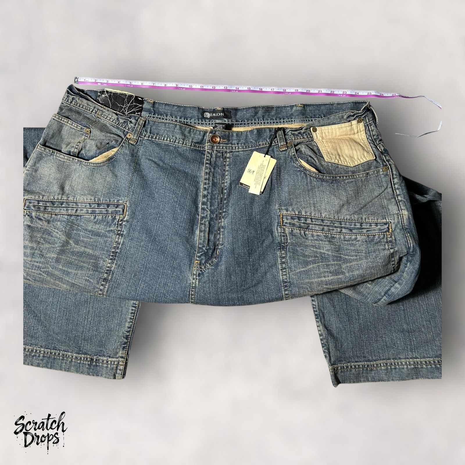 Sean John Sean John Men's VTG Jeans Waist 52B Retro Denim Pants Rare Size US 36 / EU 52 - 2 Thumbnail