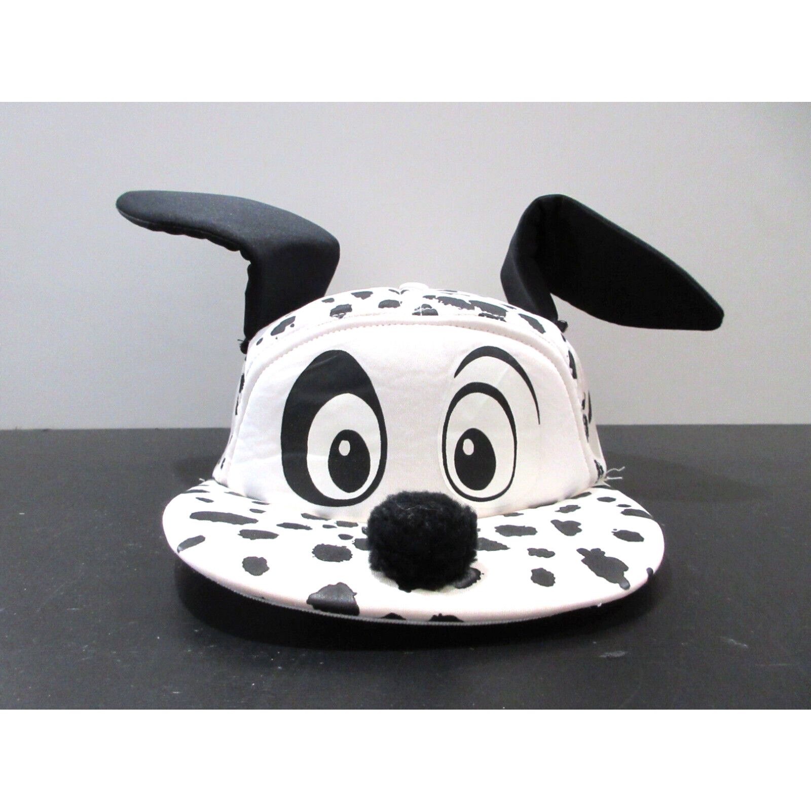 image of Vintage Disney Hat Cap Boys One Size White 101 Dalmatians Movie Kids Youth 90's