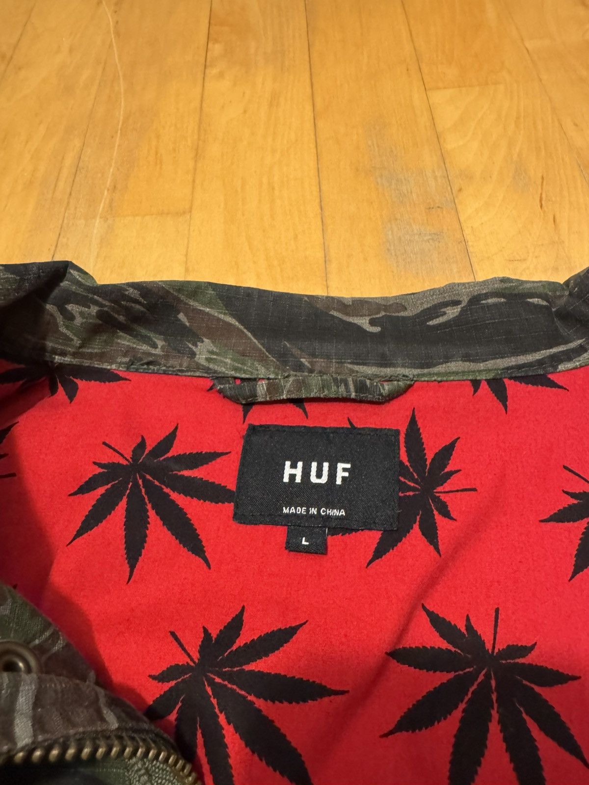 Huf Huf Zip Up Sweater Size US L / EU 52-54 / 3 - 2 Thumbnail