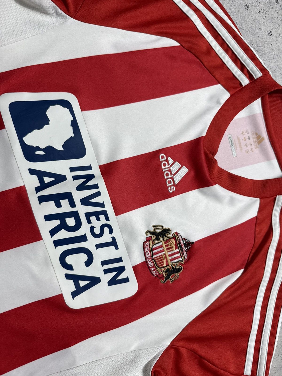 Adidas Adidas FC Sunderland 2012/2013 Vintage Soccer Jersey Size US M / EU 48-50 / 2 - 5 Thumbnail