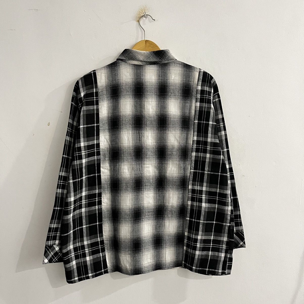 Japanese Brand Sureve Flannel 3 Tone Unique Button Up Size US M / EU 48-50 / 2 - 8 Thumbnail