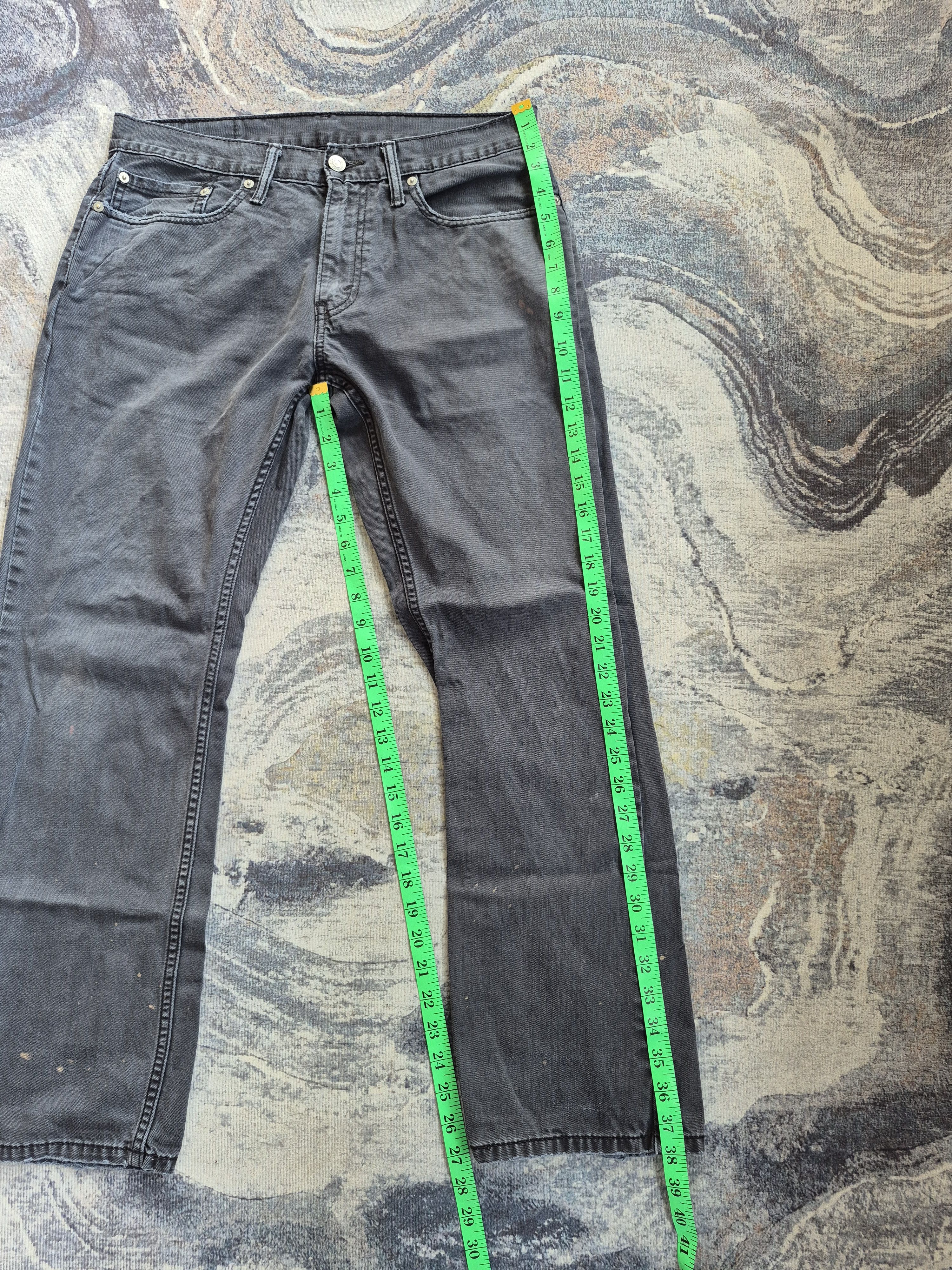 Levi's 🔥 Levis 514 Slim Straight All Black Jeans Denim Size US 32 / EU 48 - 16 Thumbnail