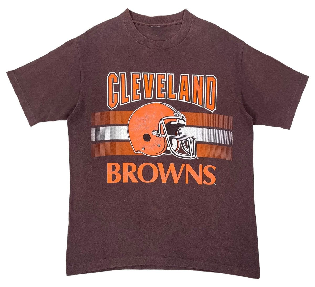NFL × Vintage 90s Sunfaded Vintage NFL Cleveland Browns tee Size US M / EU 48-50 / 2 - 1 Thumbnail