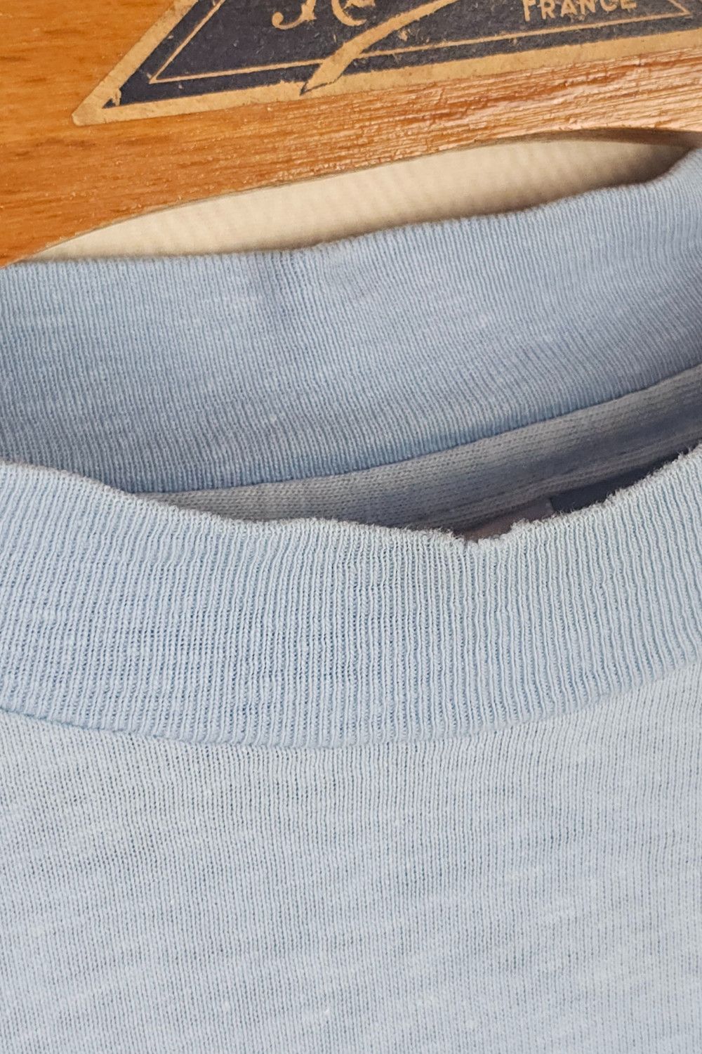 Hanes 1983 NASA Challenger STS-6 L/S Pocket Tee - Hanes Beefy Size US M / EU 48-50 / 2 - 6 Thumbnail