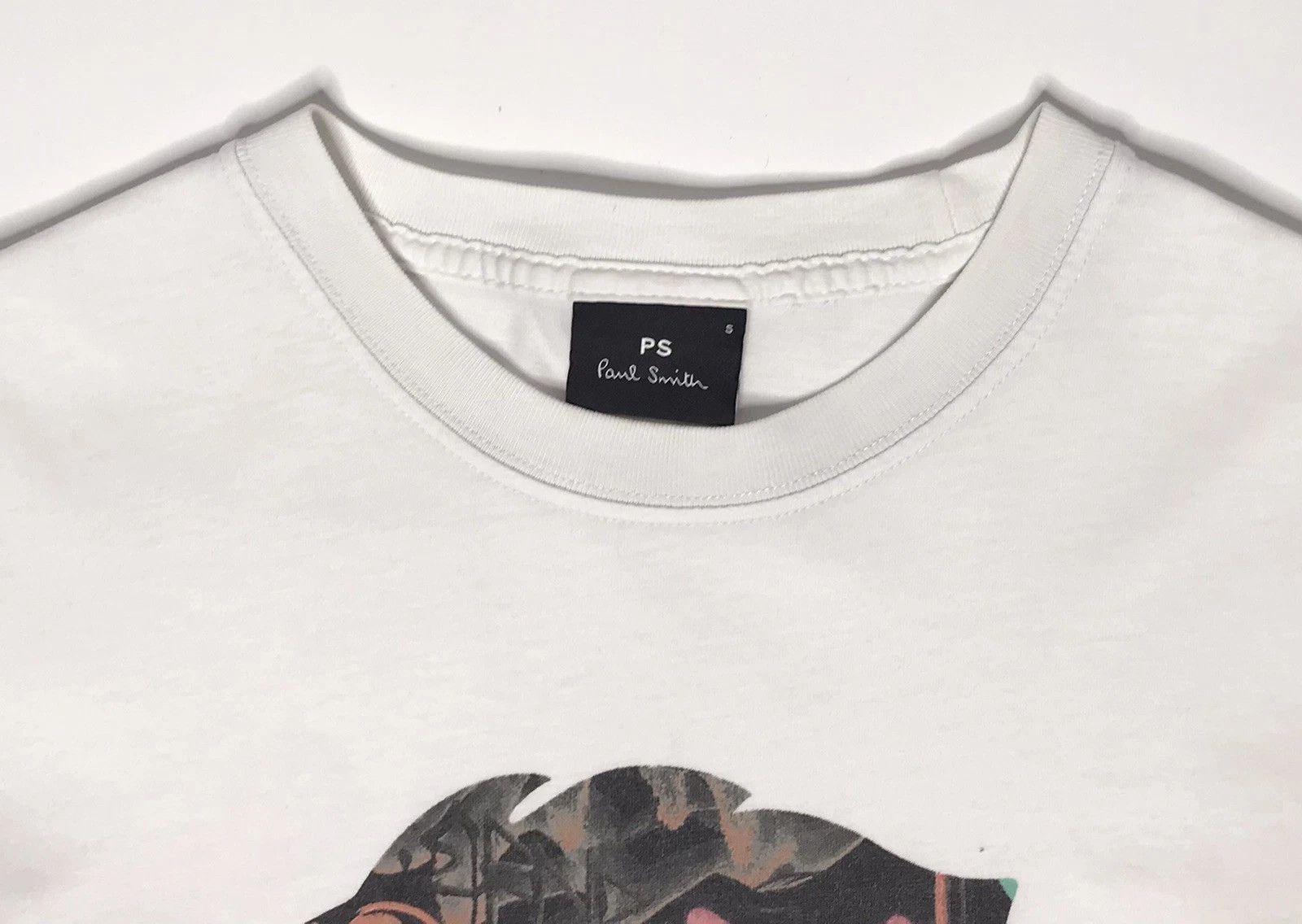 Paul Smith Paul Smith Graffiti Monkey Print T-Shirt Men's S White Size US S / EU 44-46 / 1 - 4 Thumbnail