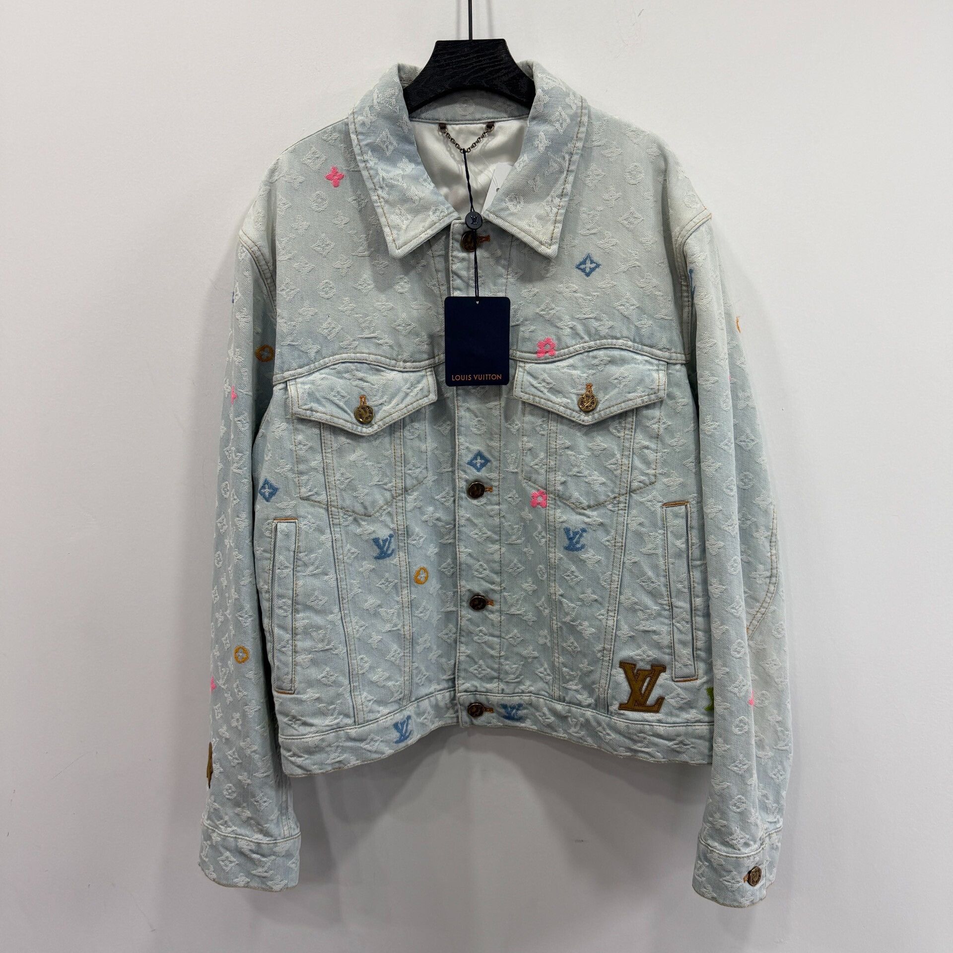 Louis Vuitton Louis Vuitton Collab Denim Light Jacket xxs Men Size US XXS / EU 40 - 1 Thumbnail