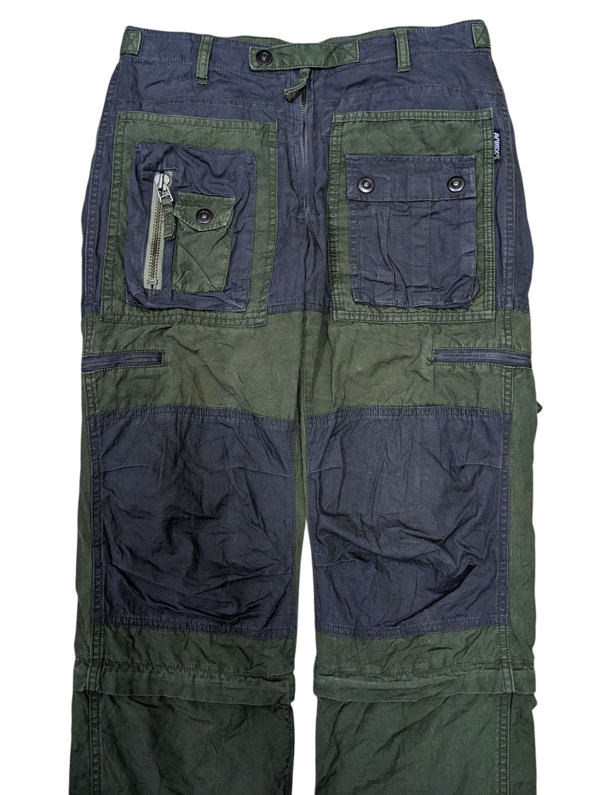 Avirex Avirex 2 in 1 Multipocket Cargo Pants Size US 32 / EU 48 - 3 Thumbnail