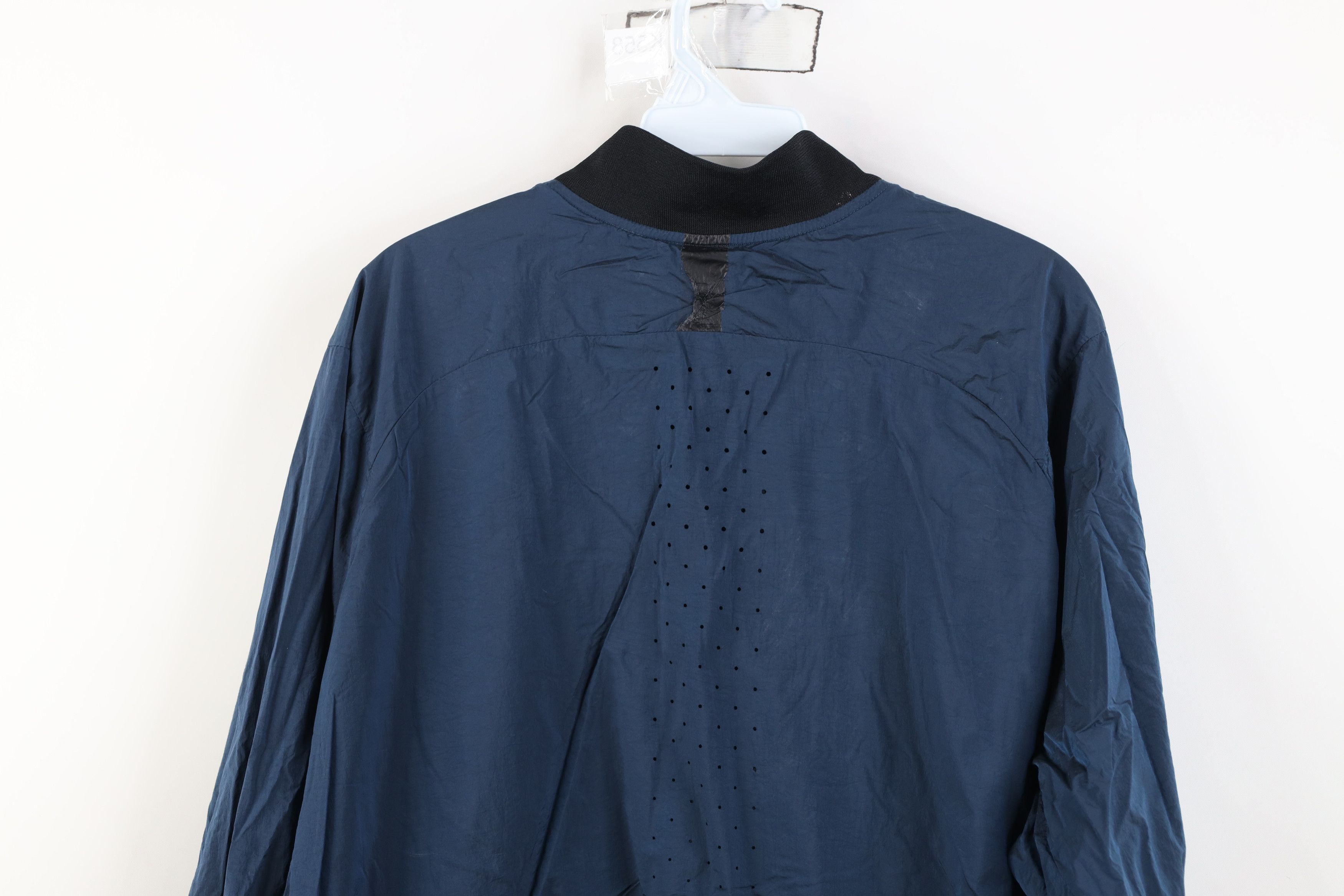Nike Nike Tech Hypermesh Vented Varsity Jacket Windbreaker Blue Size US XXL / EU 58 / 5 - 16 Thumbnail