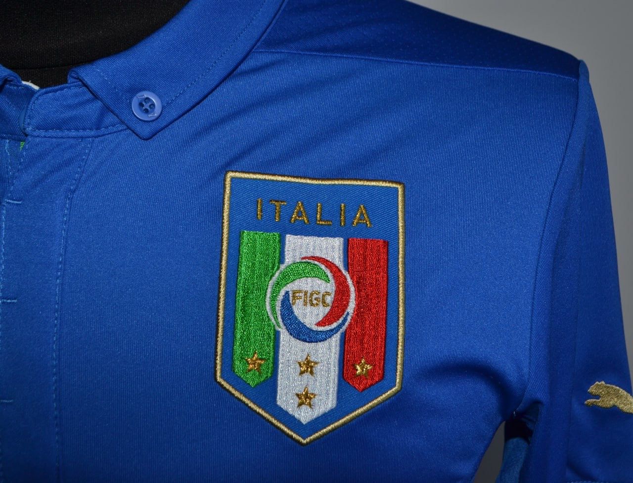 Puma Puma Italia National Football Team Football Soccer Jersey Size US M / EU 48-50 / 2 - 4 Thumbnail