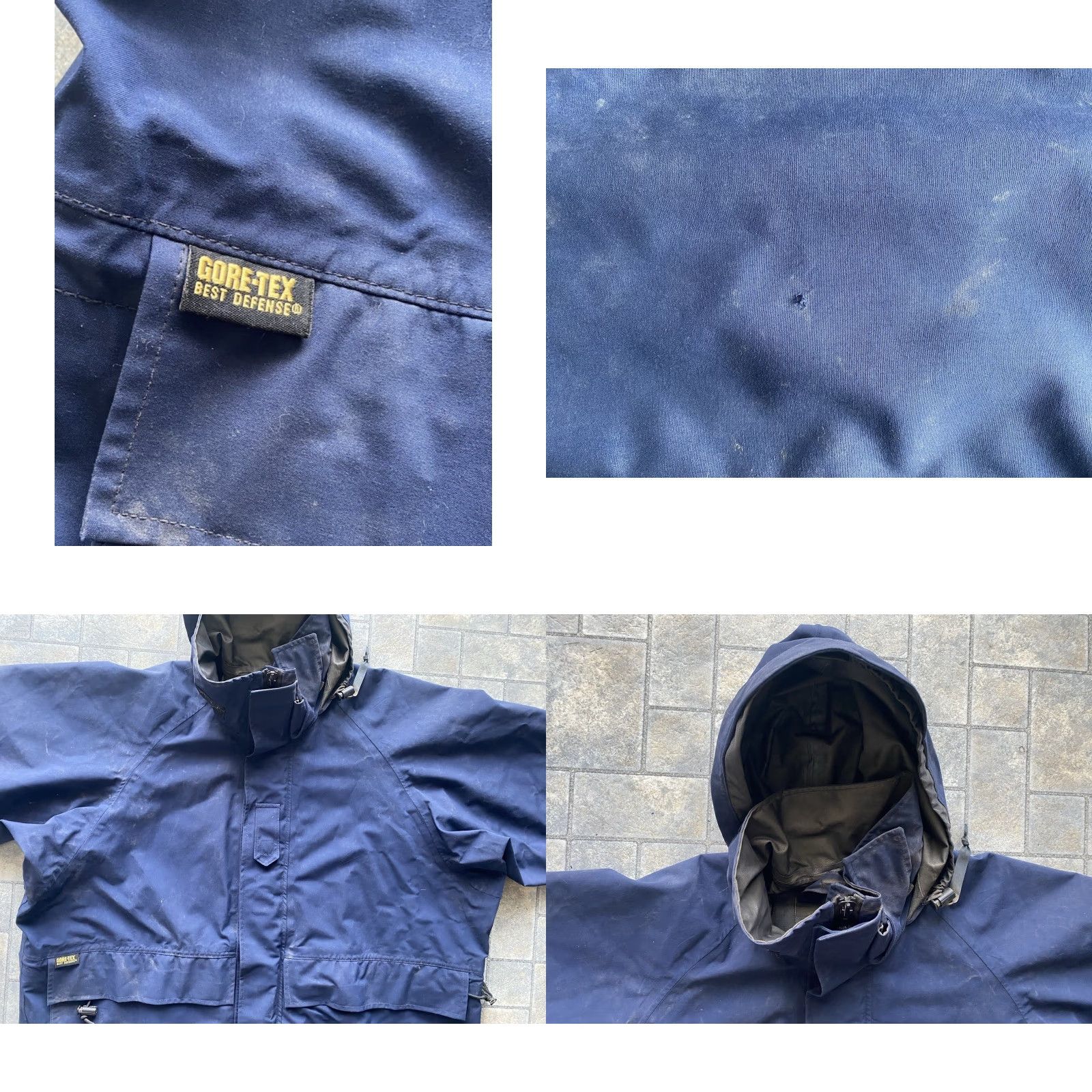 Propper Propper Gore Tex Jacket Blue Mens XL Waterproof USA Military Style Coat Coat Jacket XL Mens Blue Waterproof Propper Gore Tex USA Military Style Size US XL / EU 56 / 4 - 8 Thumbnail