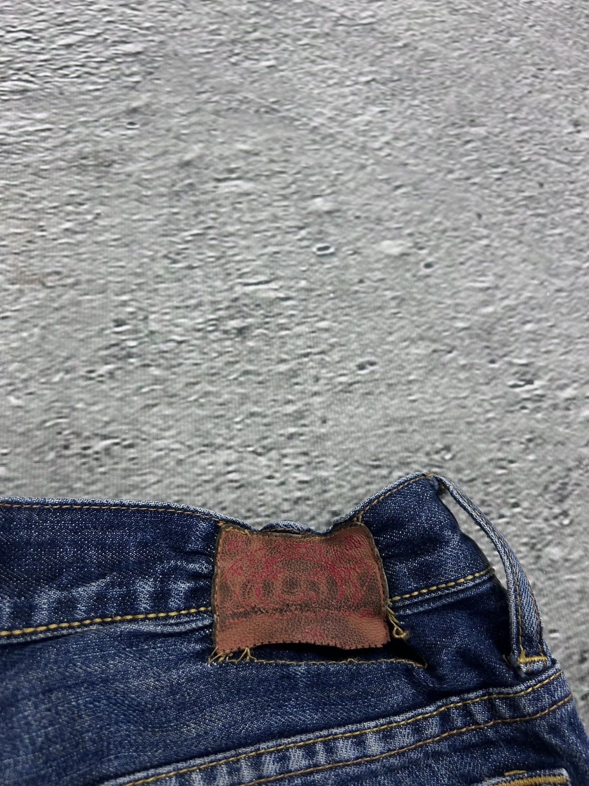 Evisu Evisu jeans blue vintage seagull logo white Size 30" / US 8 / IT 44 - 5 Thumbnail
