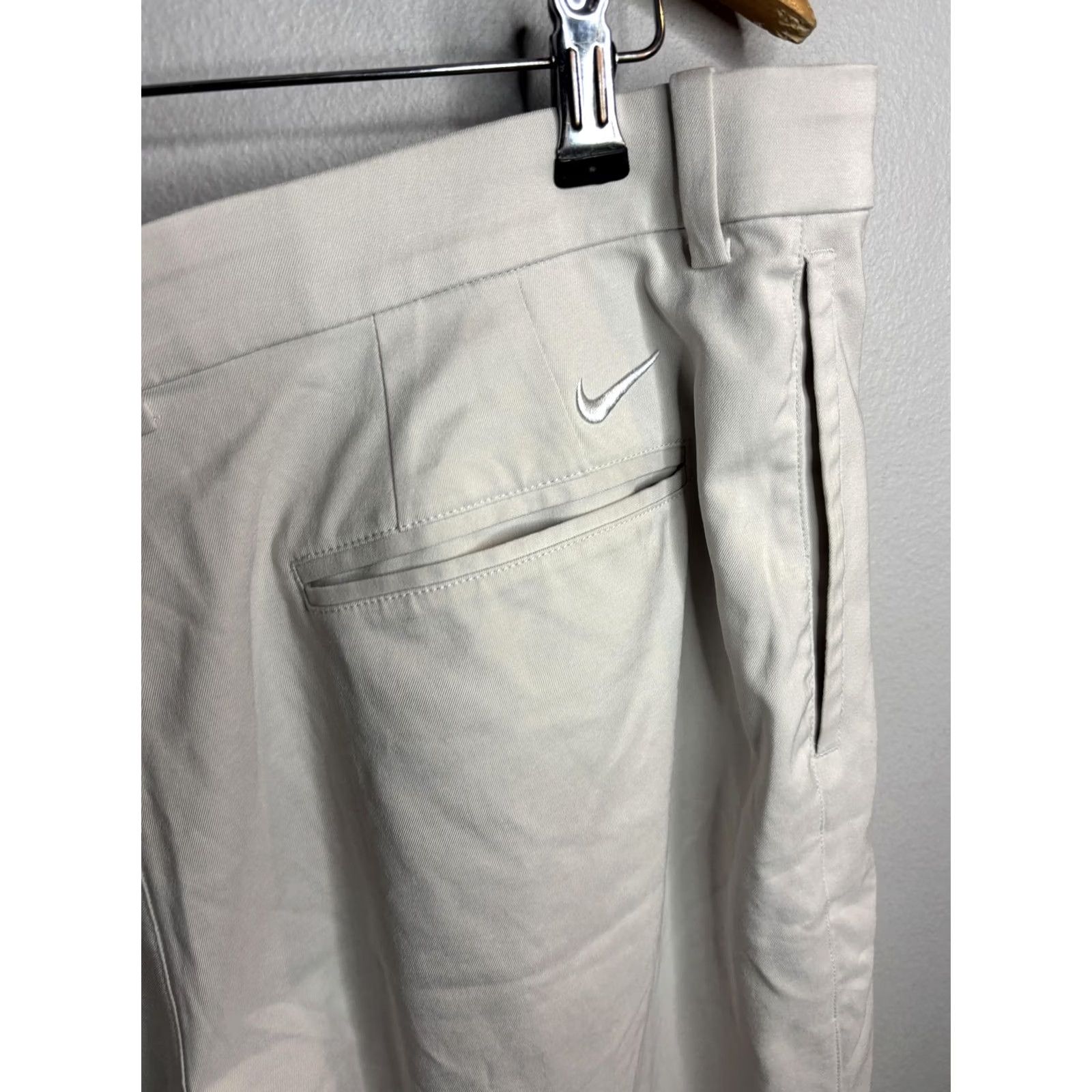 Nike Nike Dri-Fit Shorts Mens 38 Golf Performance Lightweight Athletic Polyester Beige Size US 38 / EU 54 - 5 Thumbnail