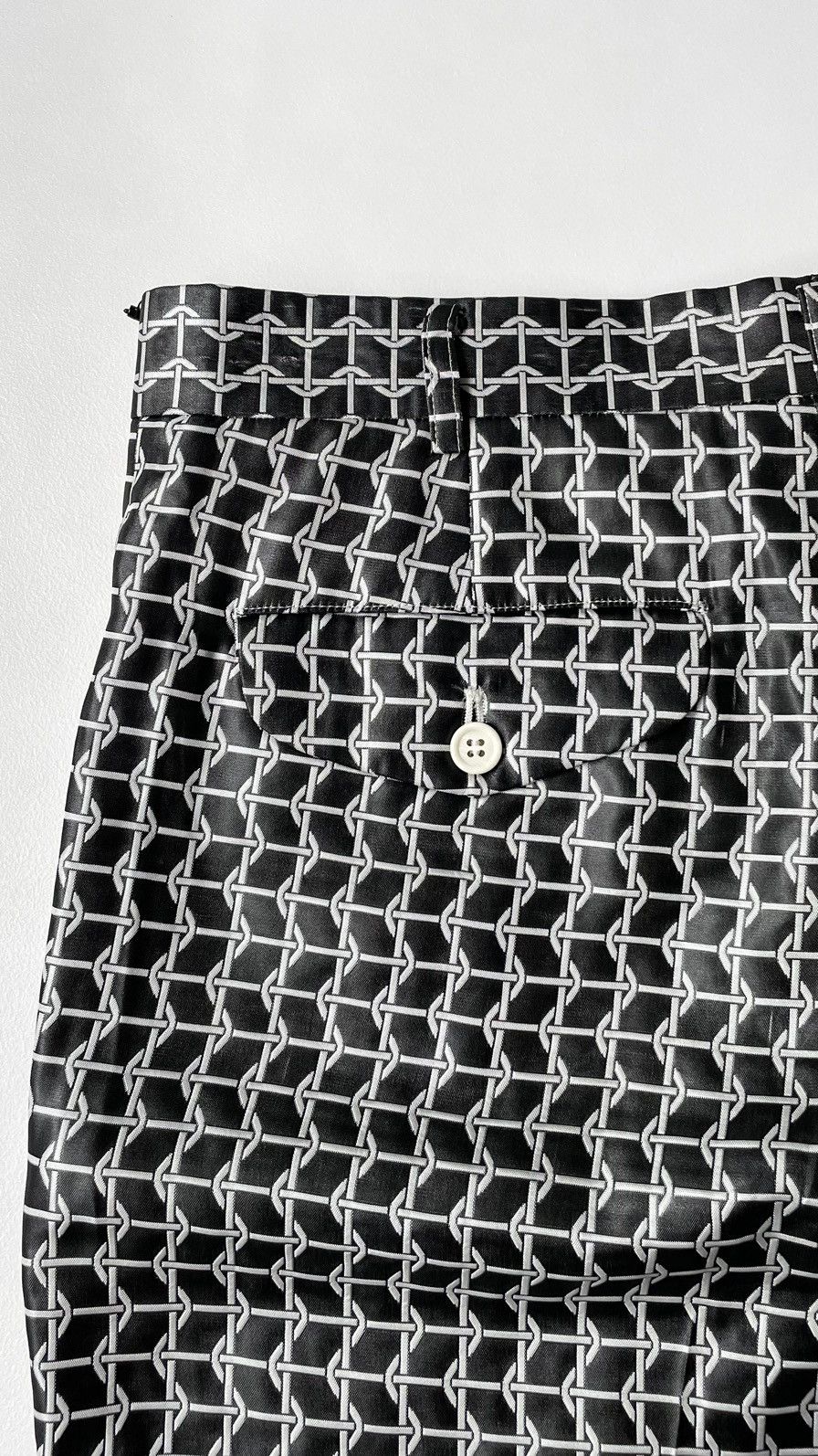 Comme des Garcons S/S 12 ‘Chain Patterned’ Nylon Shorts Size US 32 / EU 48 - 13 Thumbnail