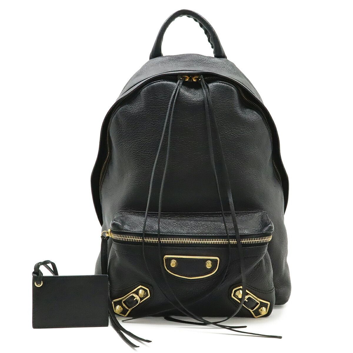 Balenciaga Balenciaga Balenciaga City Leather Backpack Leather Backpack 453294 DUTY FREE for USA Size ONE SIZE - 1 Thumbnail