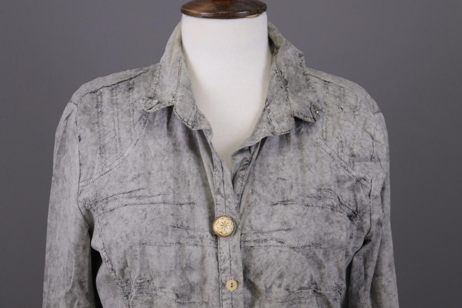 Bottega Veneta Ladies Bottega Gray Lightweight Jacket Size XL Size XL / US 12-14 / IT 48-50 - 2 Thumbnail