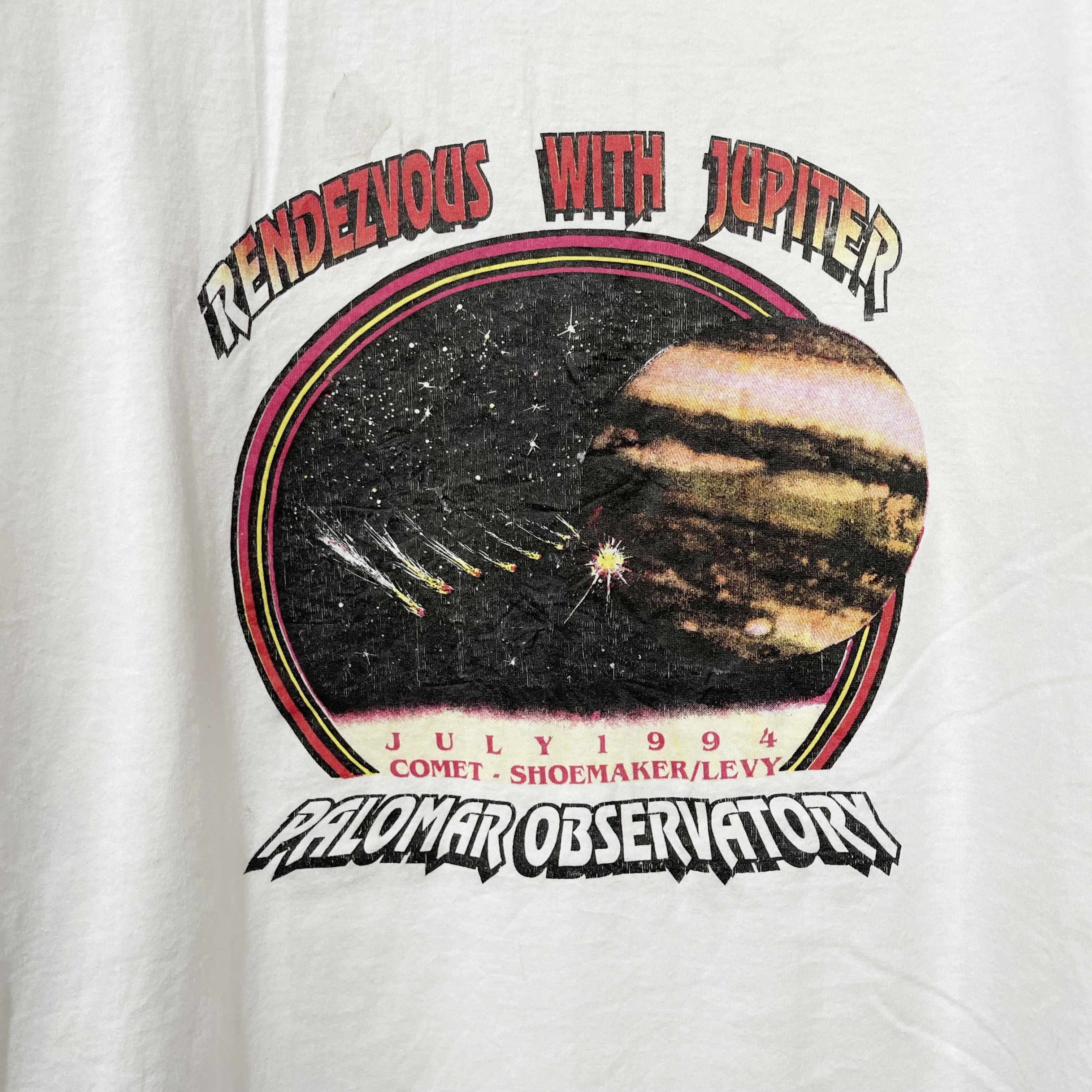 Vintage Vintage 1994 Rendezvous With Jupiter T-Shirt Size US XL / EU 56 / 4 - 2 Thumbnail
