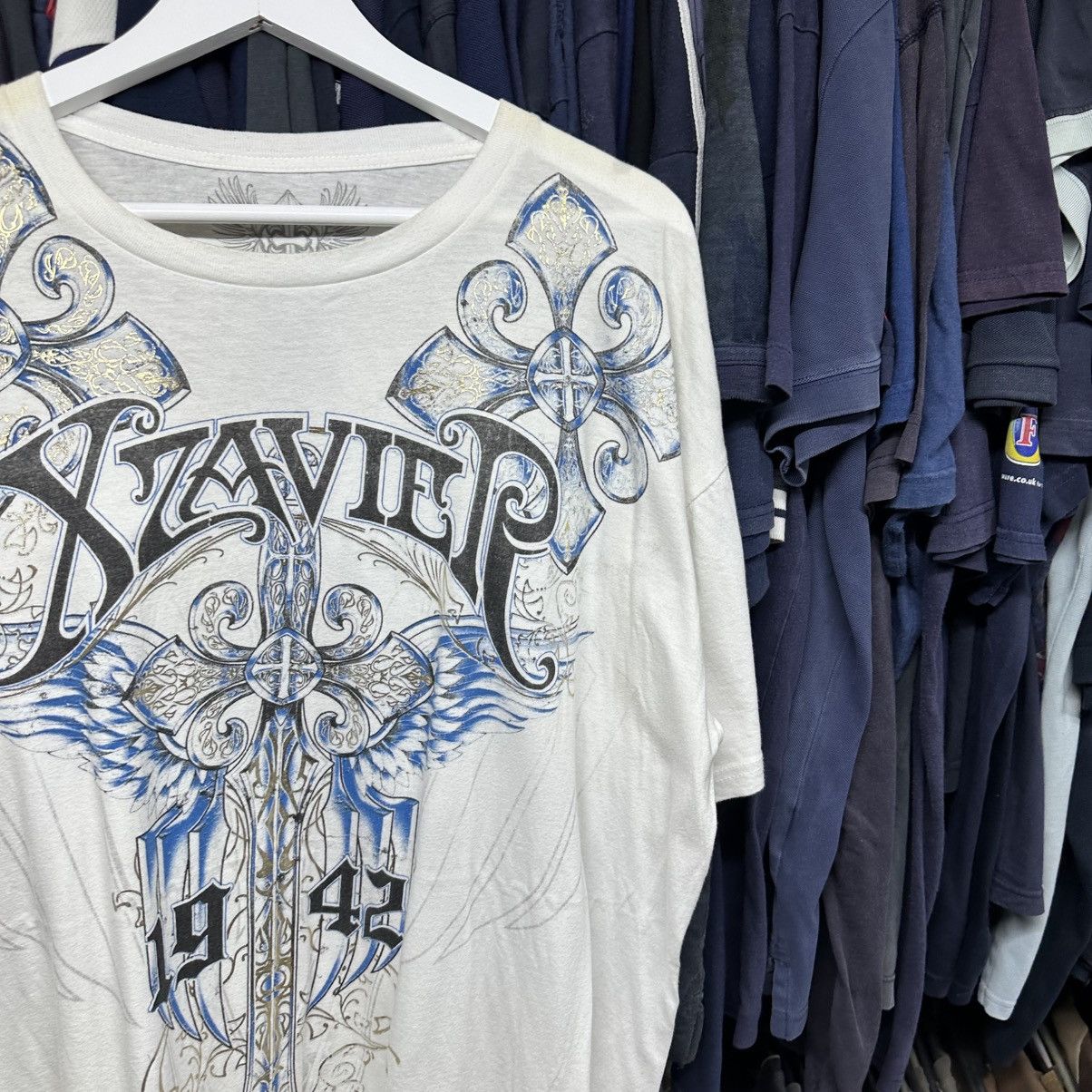 Affliction VTG Xzavier Thirst Big Logo Affliction 00s Size XXL 00s USA Size US XXL / EU 58 / 5 - 4 Thumbnail