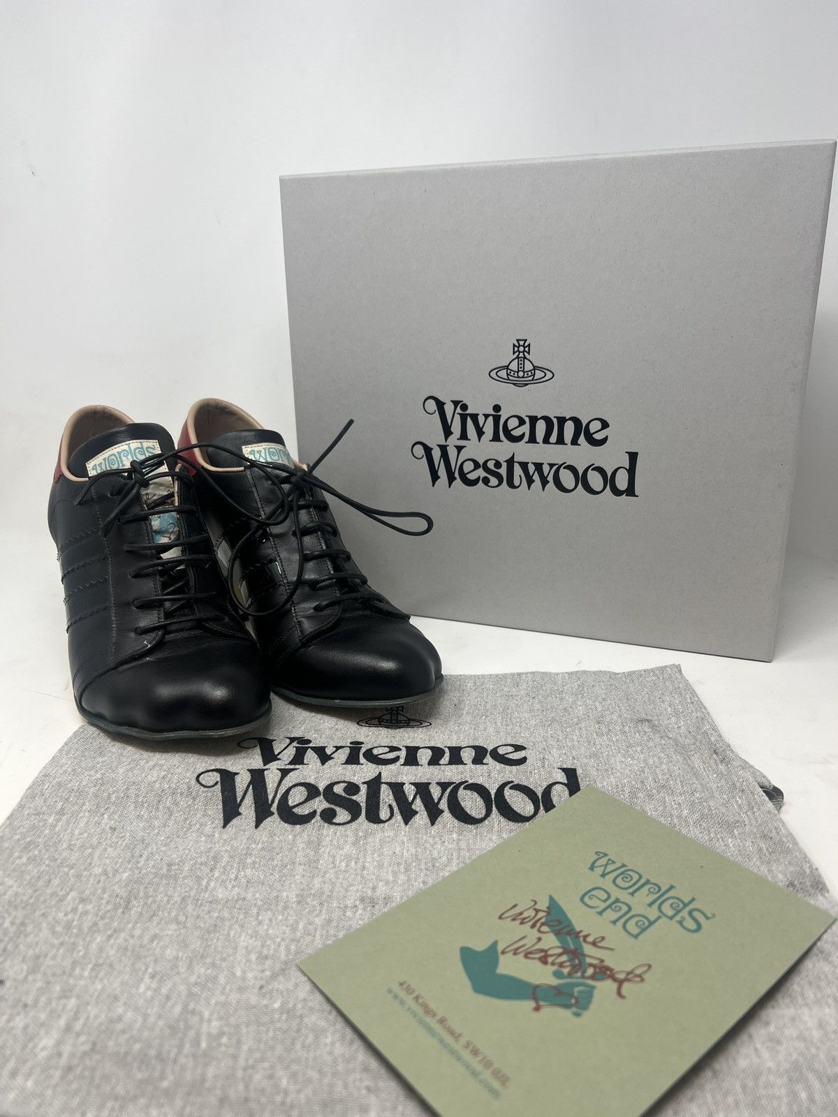 Vivienne Westwood Vivienne Westwood black Tracey Trainer Animal Toe Kitten Size US 9 / IT 39 - 1 Thumbnail