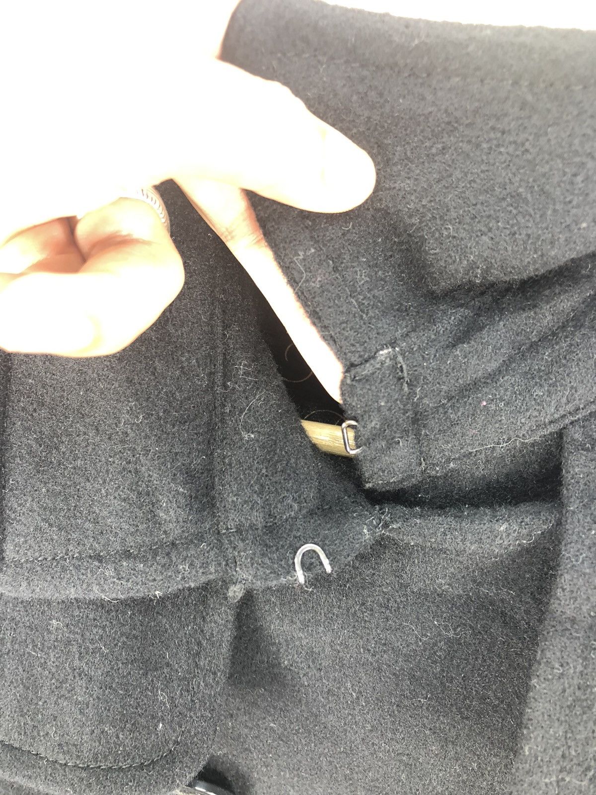Japanese Brand Royal Party Double Breasted Wool Peacoat Jacket Size S / US 4 / IT 40 - 10 Thumbnail