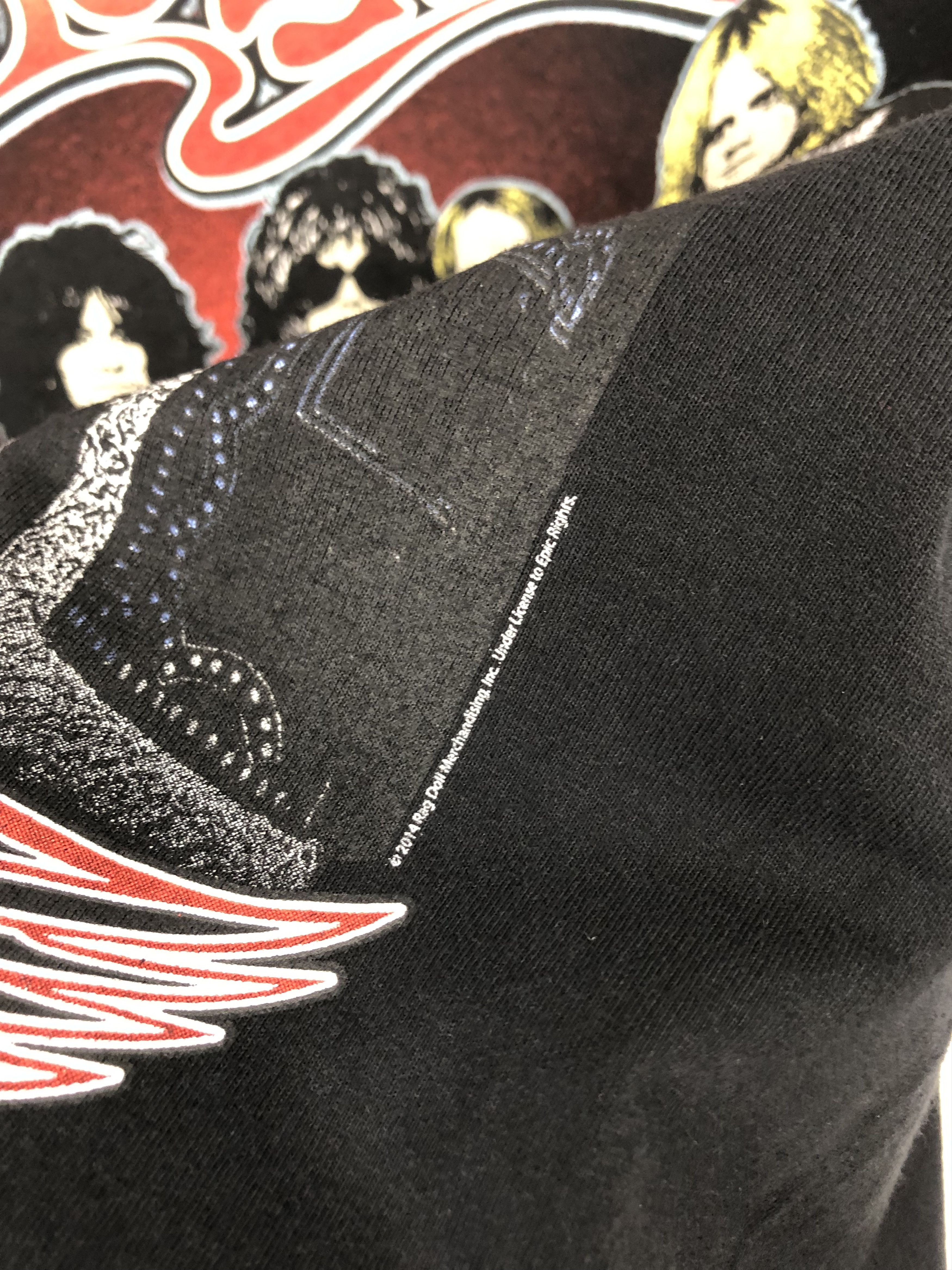 Alstyle Aerosmith Interconnect Rocks Black Shirt Over Print Tee Size US M / EU 48-50 / 2 - 7 Thumbnail