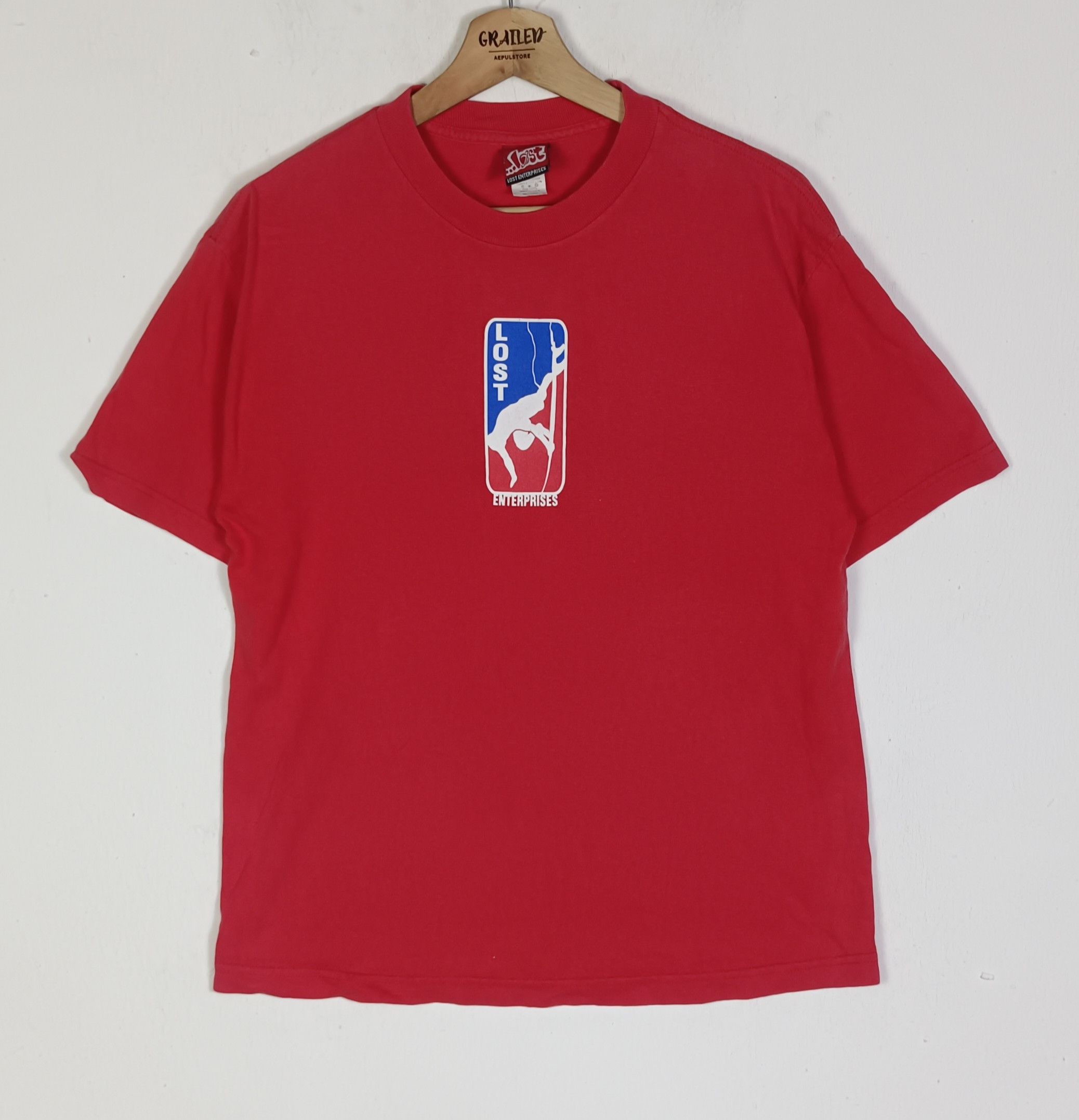 Lost Enterprises Vintage 90s🔥 Lost Enterprises " Lose Your Mind " Size US M / EU 48-50 / 2 - 1 Thumbnail
