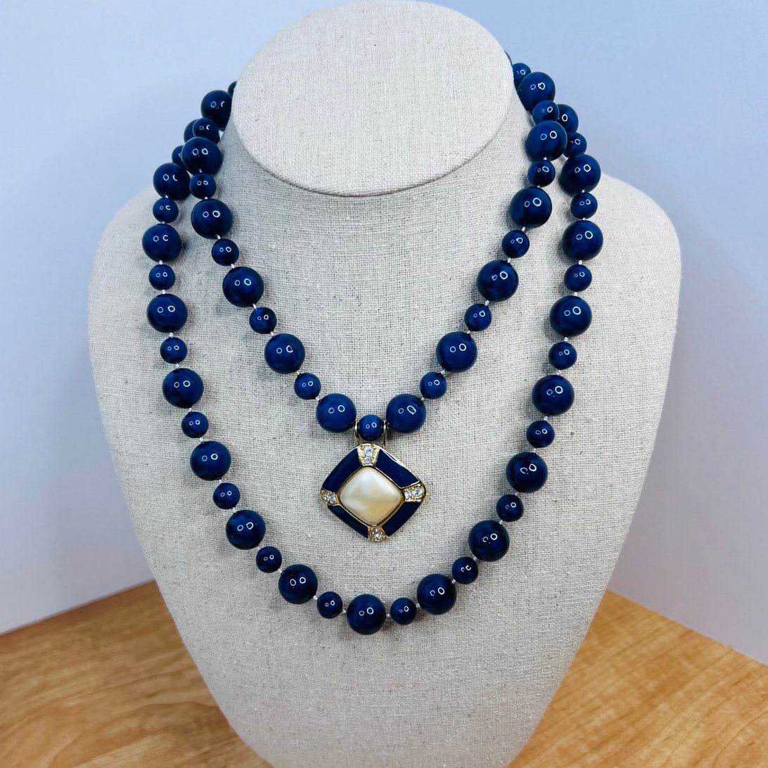 & Other Stories Set of 3 Necklaces - Beads, Crystals, Stone Size ONE SIZE - 2 Thumbnail