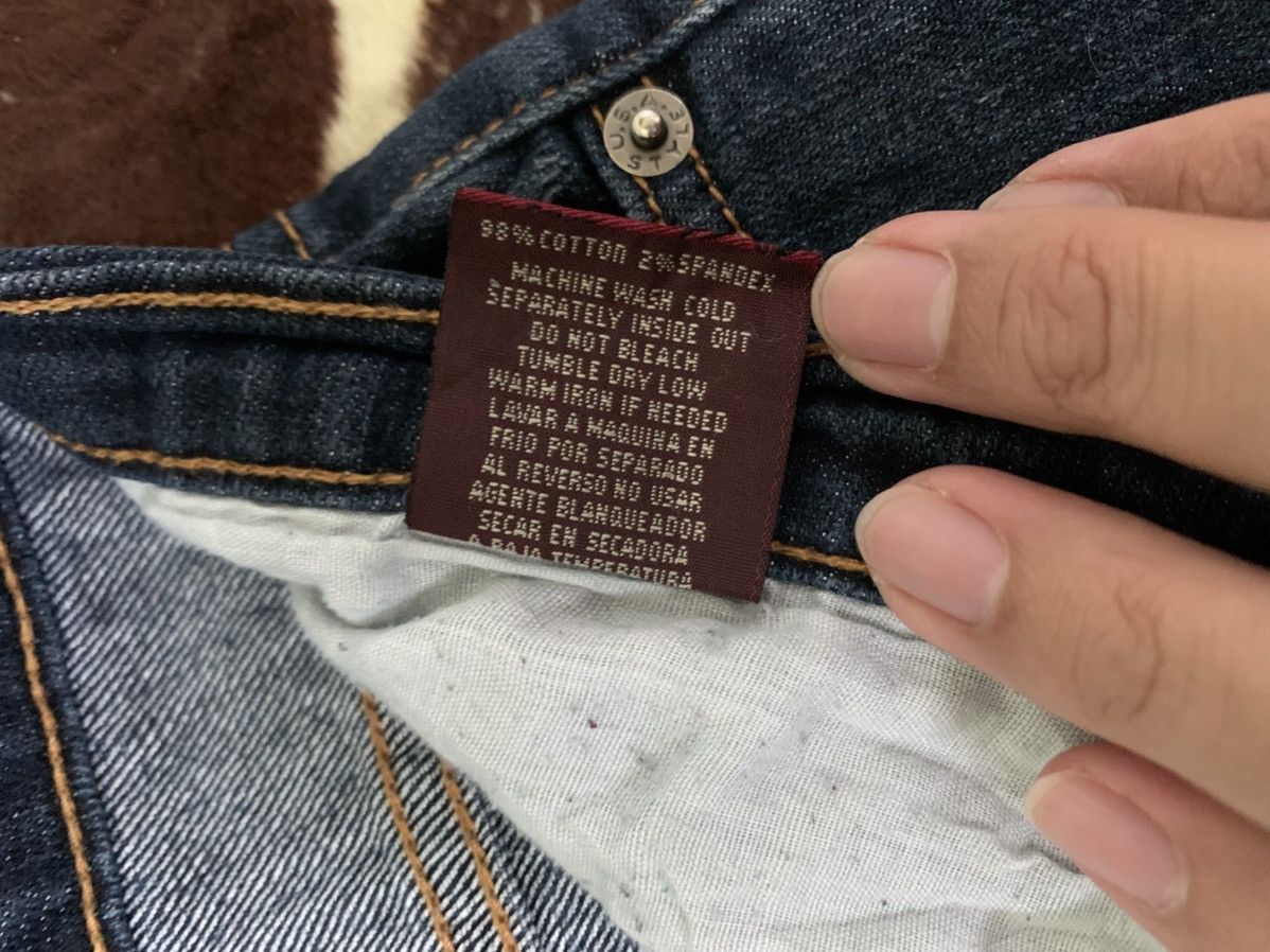 Vintage LAST DROP#Neo Blue Denim Made In Usa Size US 35 - 5 Thumbnail