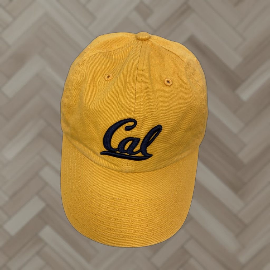 Vintage California State University Barkley Adult Hat Cap Yellow Blue Golden Bears /583 Size ONE SIZE - 1 Thumbnail