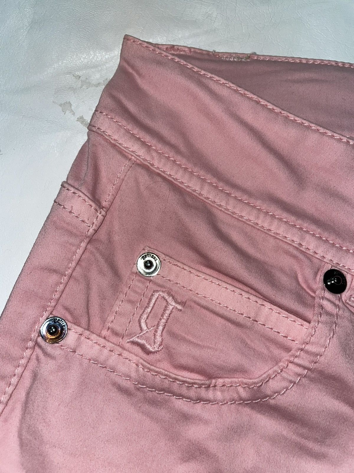 Japanese Brand × John Galliano John Galliano avantgarde pink jeans Size 27" / US 4 / IT 40 - 9 Thumbnail