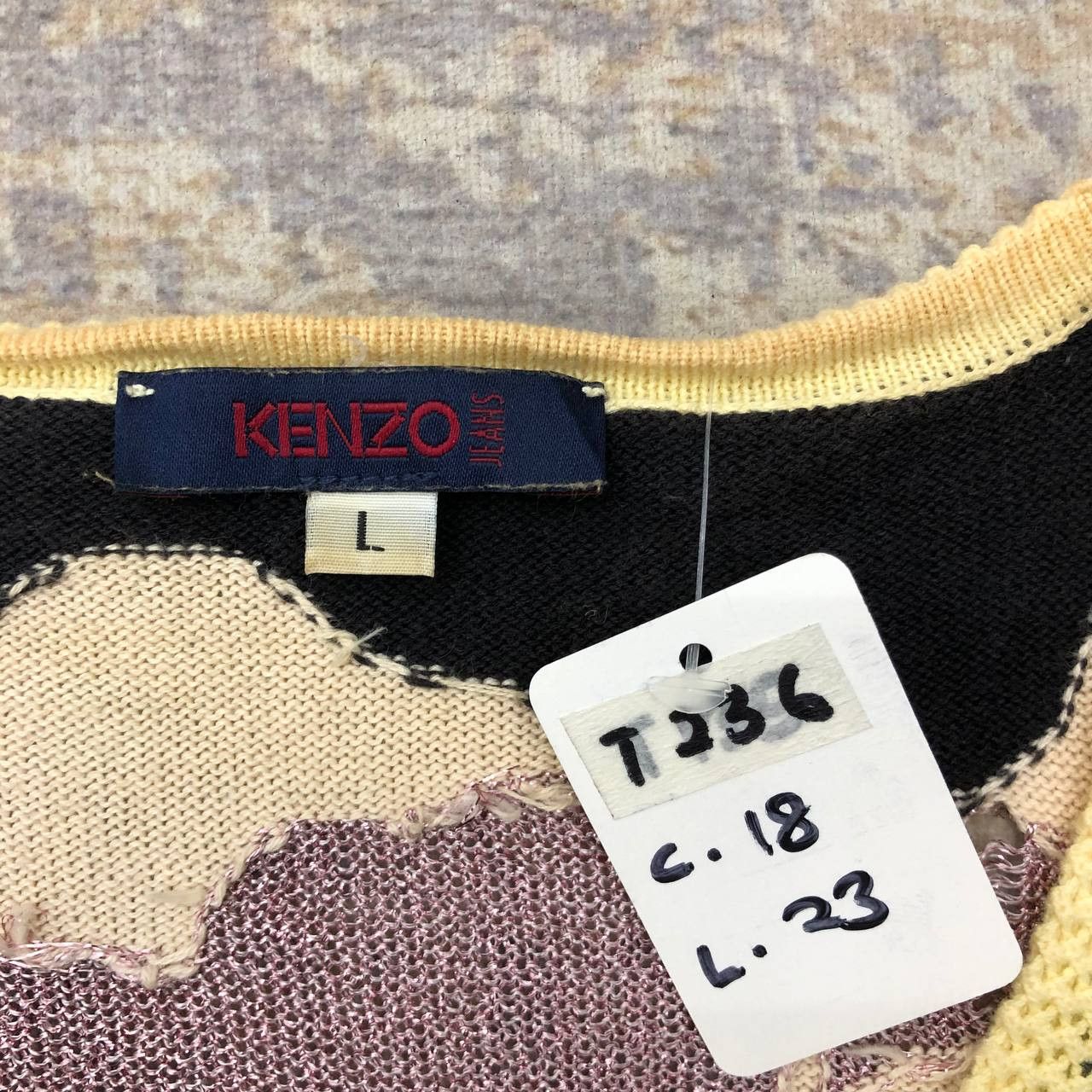Kenzo T236 KENZO JEANS CARDIGAN KNITWEAR Size L / US 10 / IT 46 - 8 Thumbnail